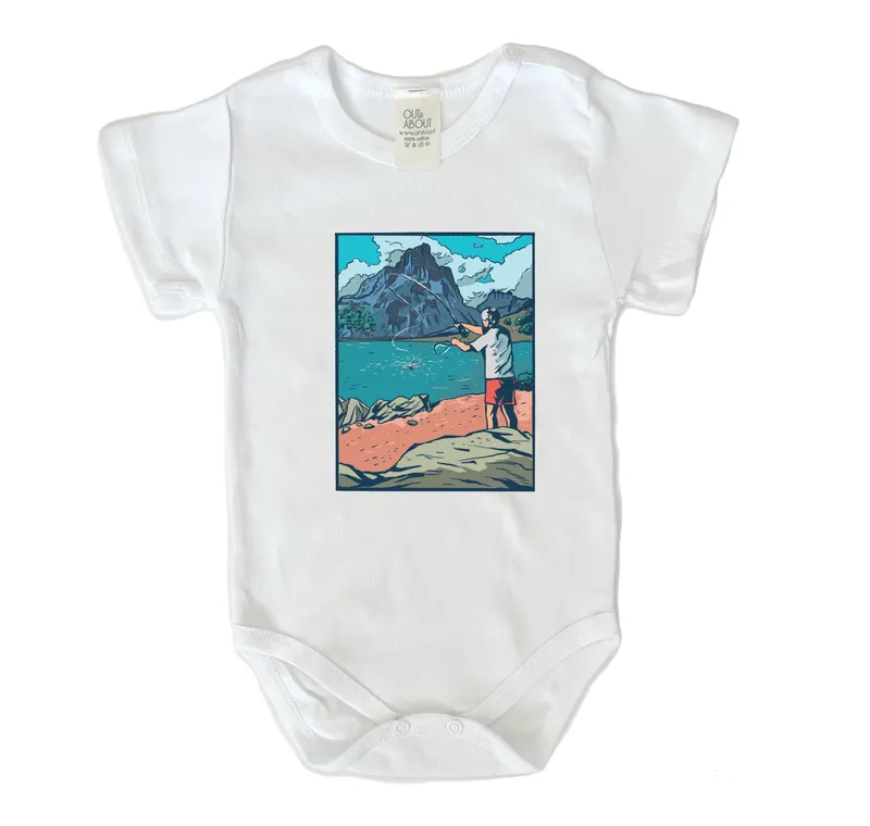 Mountain fishing bodysuit