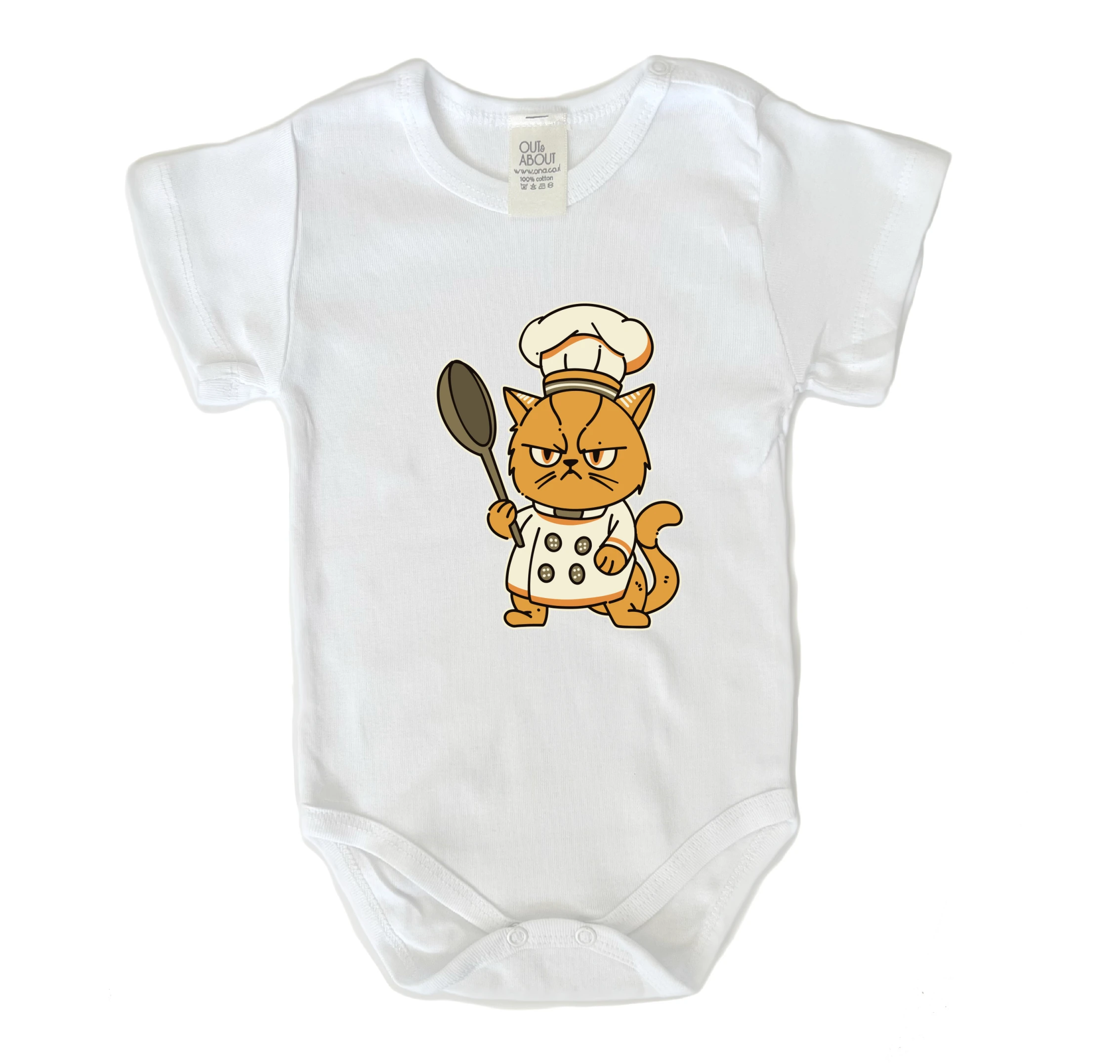 בגד גוף חתול מבועס בגד גוף חתול מבועס