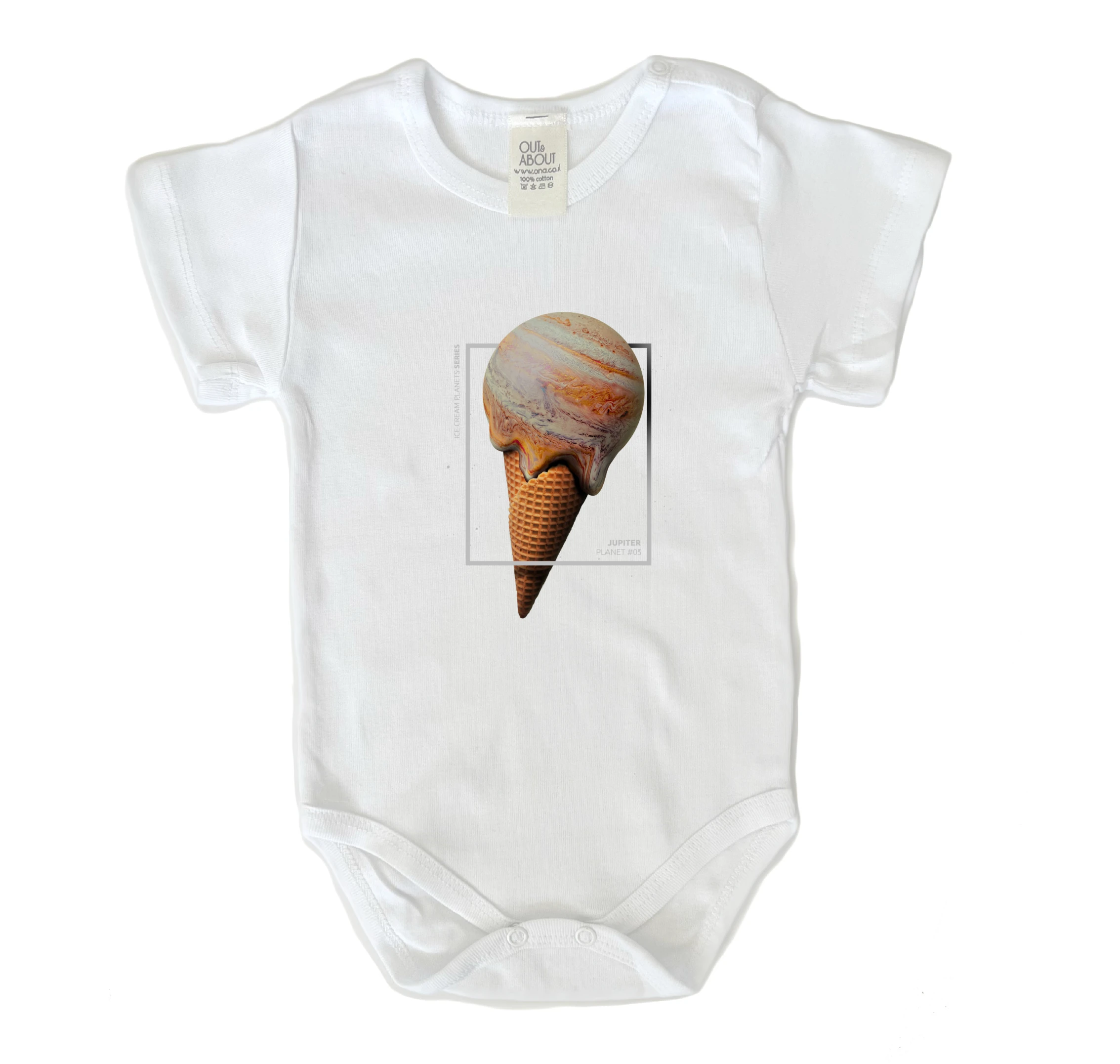 בגד גוף גלידה צדק בגד גוף גלידה צדק