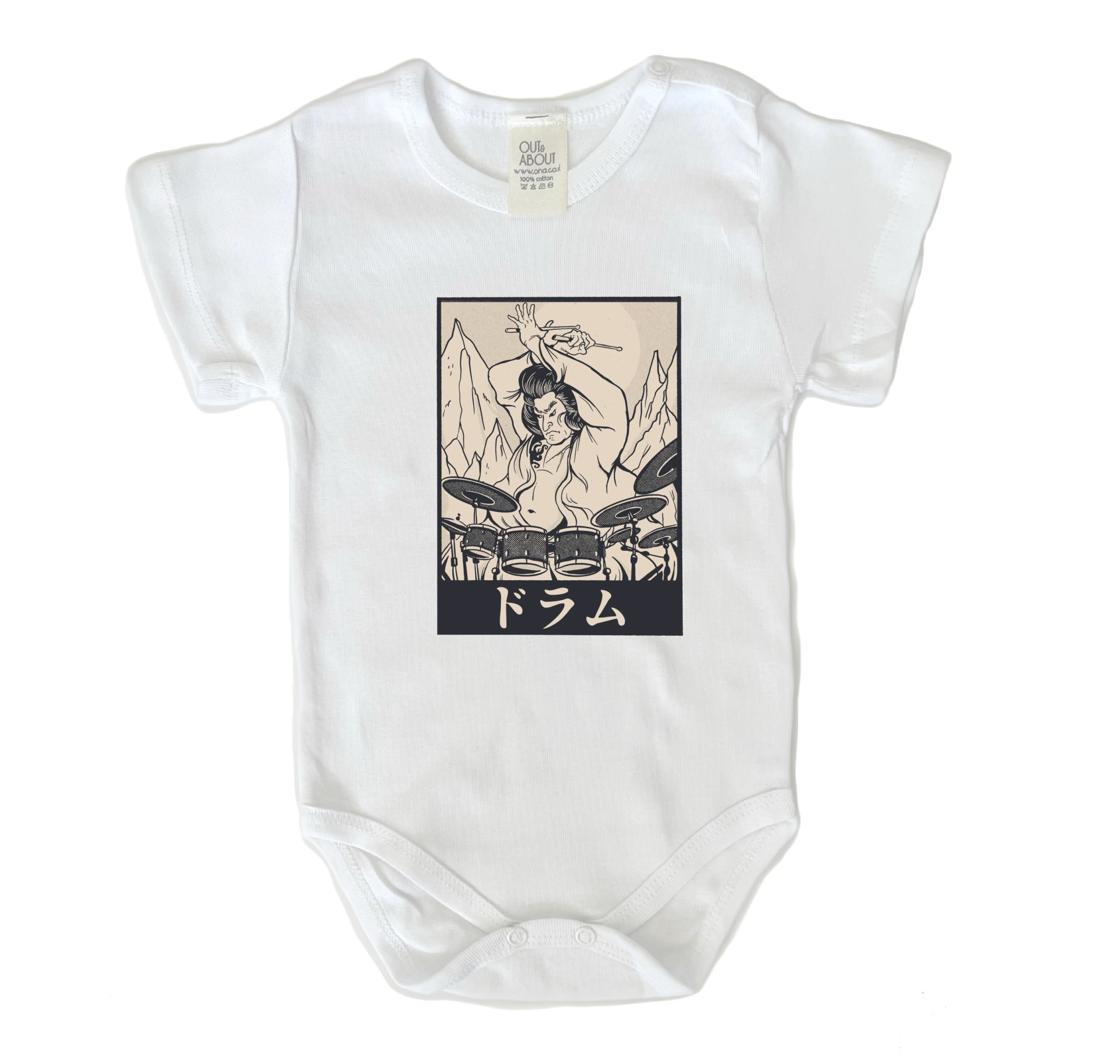 בגד גוף סמוראי מתופף