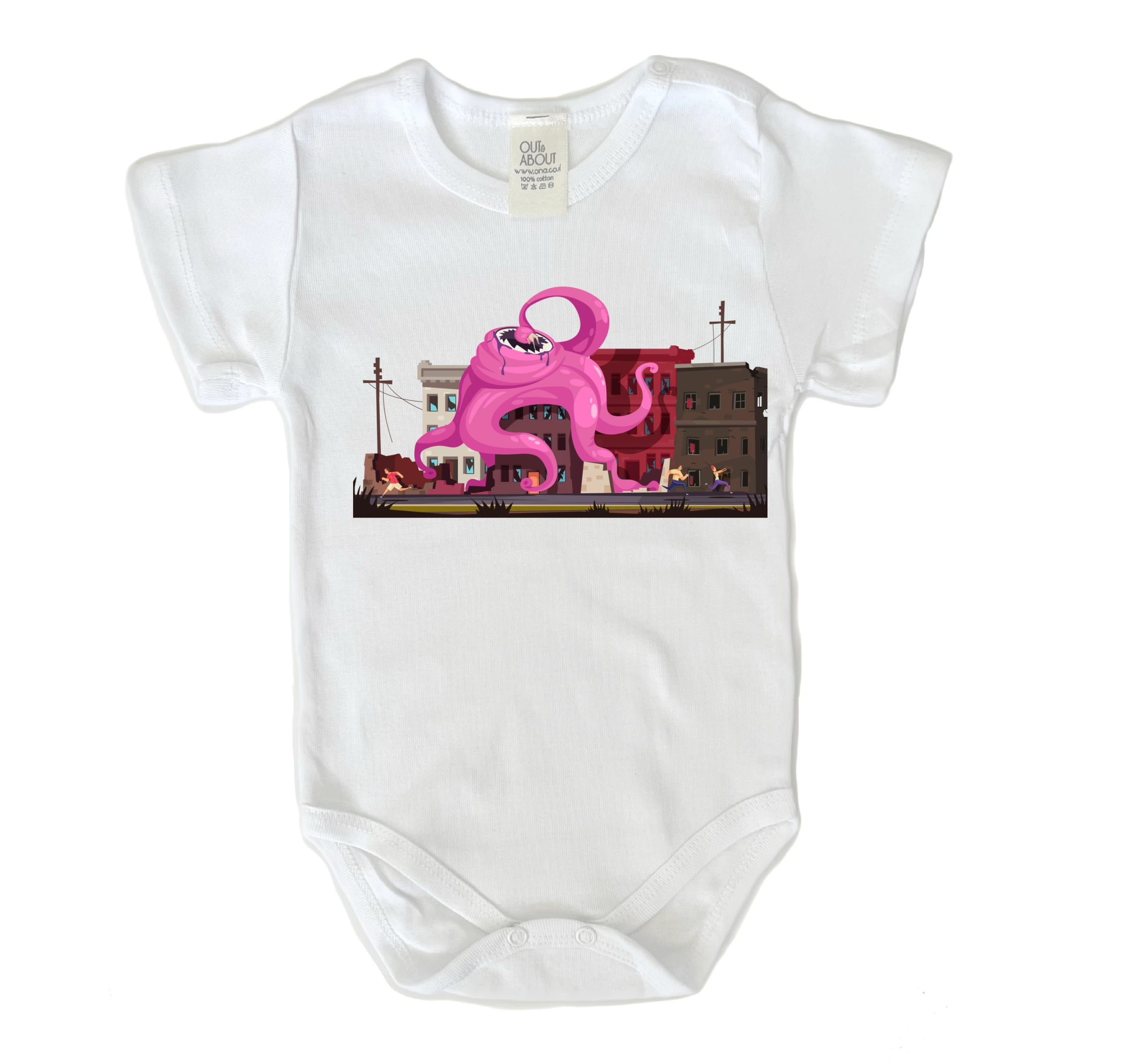 בגד גוף מדוזה בעיר בגד גוף מדוזה בעיר