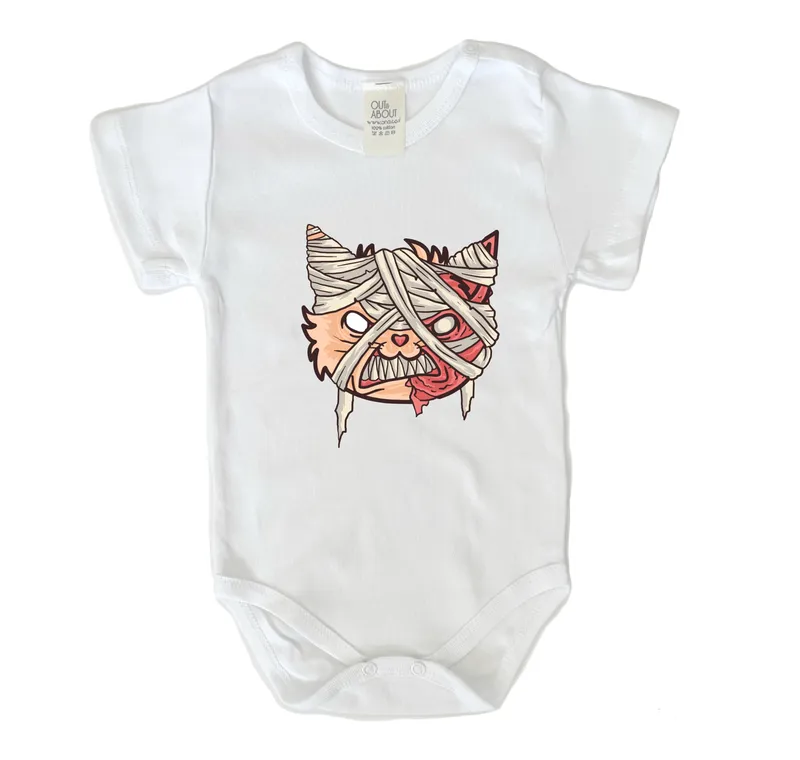 Mummy Cat Bodysuit