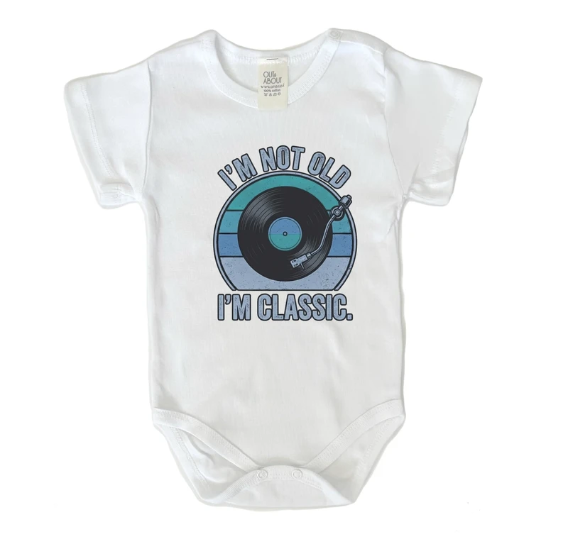 בגד גוף not old classic vinyl