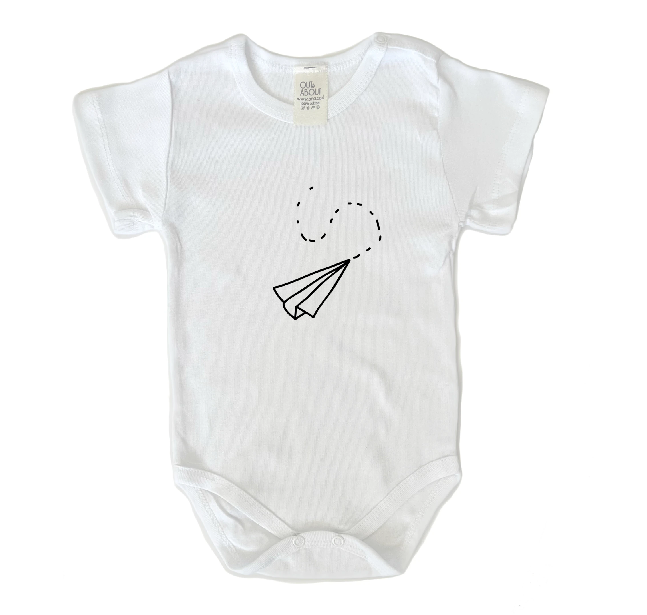 בגד גוף מטוס נייר בגד גוף מטוס נייר