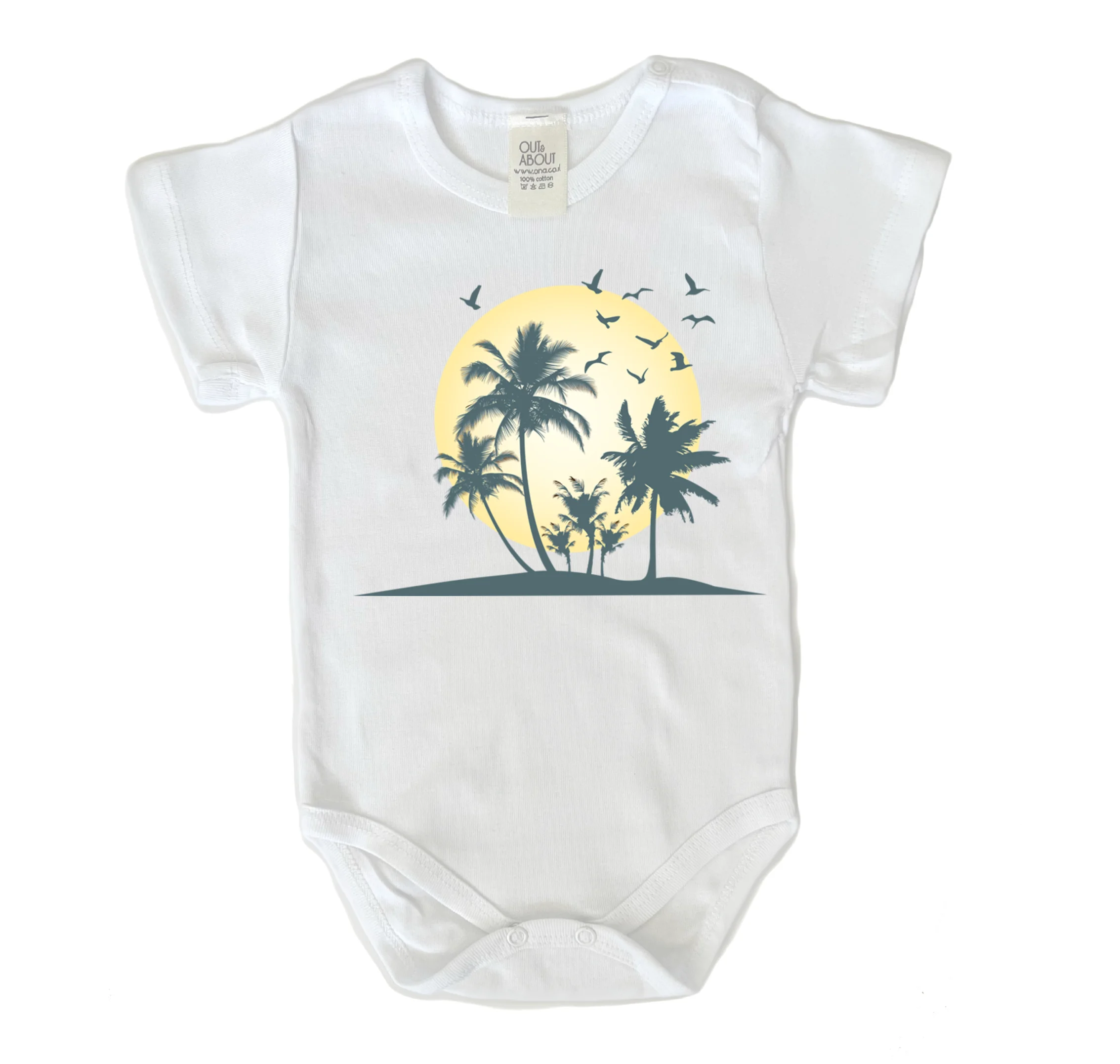 בגד גוף חוף דקלים בגד גוף חוף דקלים