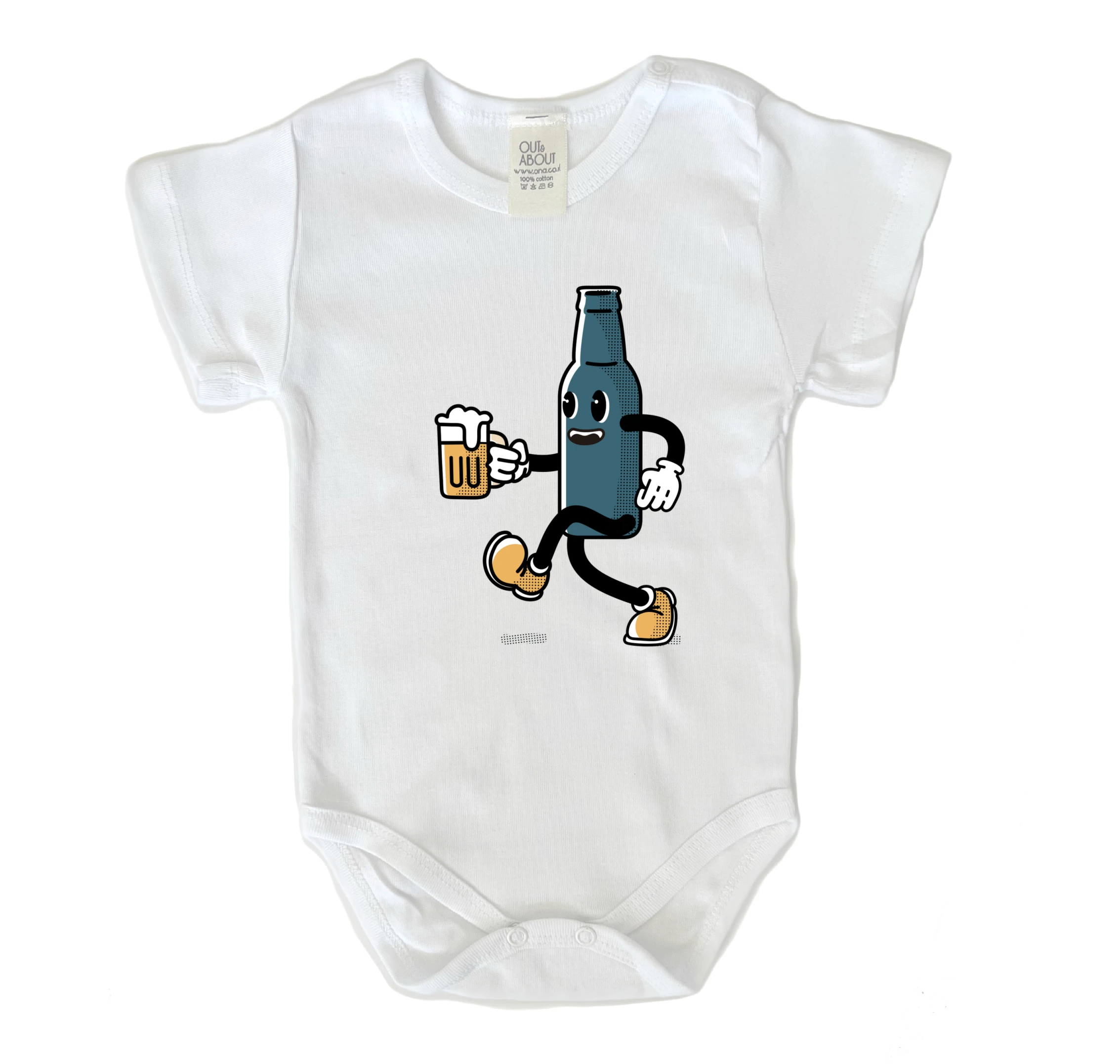 בגד גוף בירה רטרו בגד גוף בירה רטרו