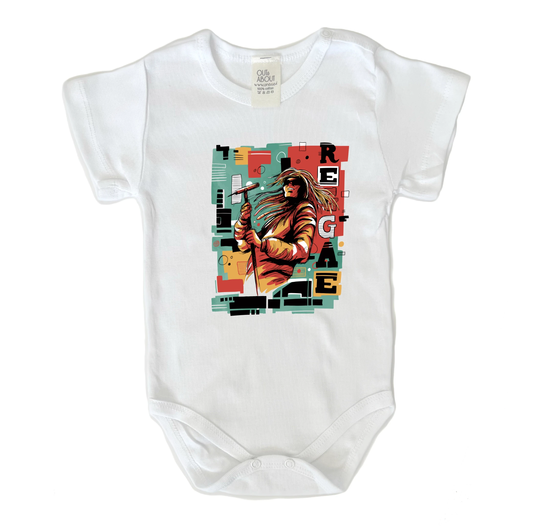 בגד גוף מוזיקאי רגאי