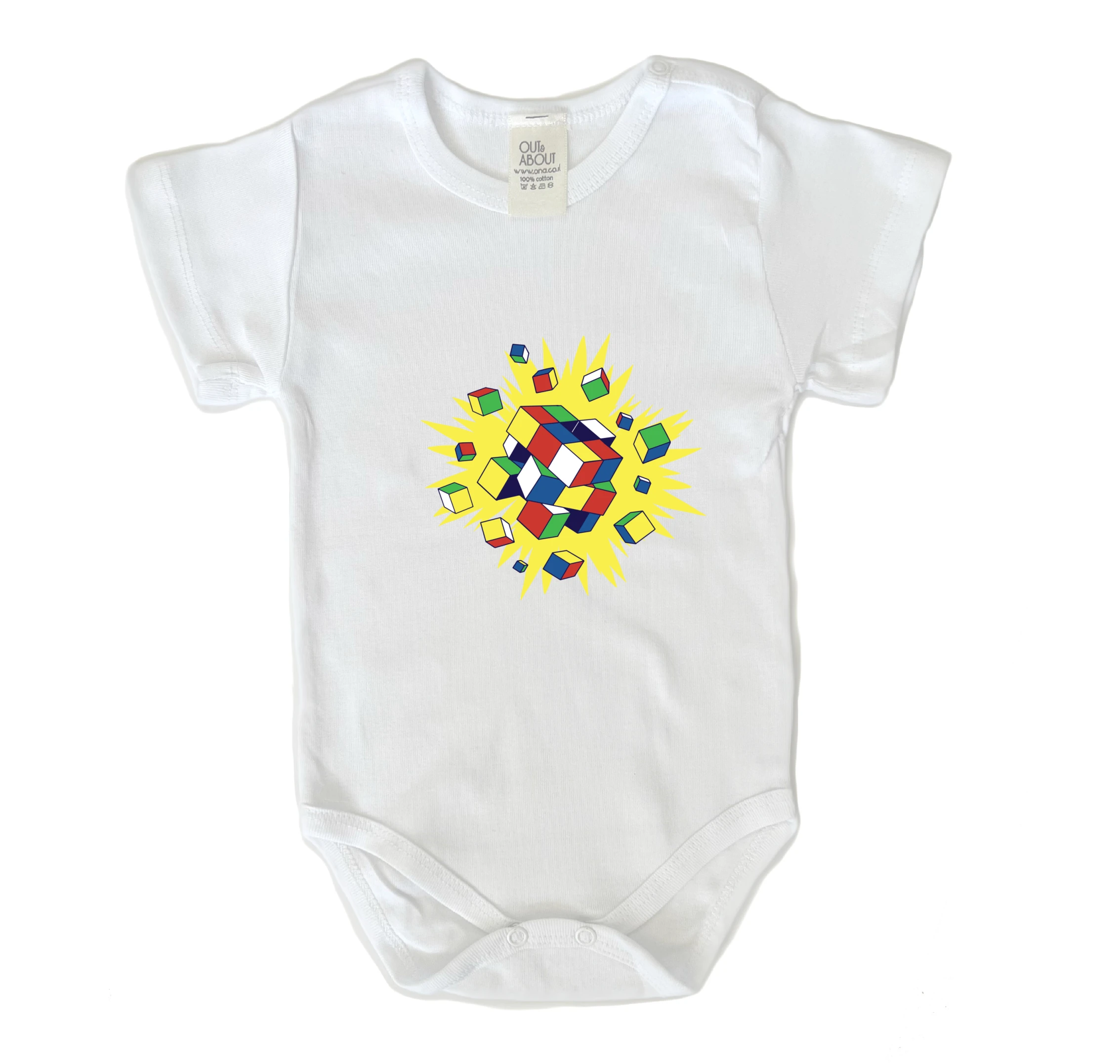 בגד גוף קובייה הונגרית מתפוצצת בגד גוף קובייה הונגרית מתפוצצת