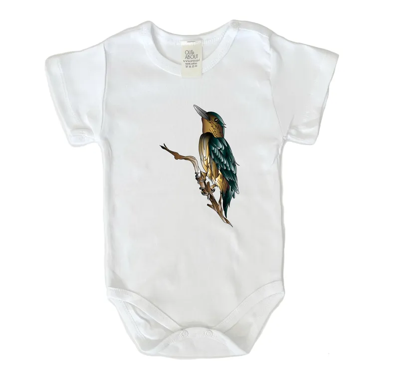 Sparrow bird bodysuit