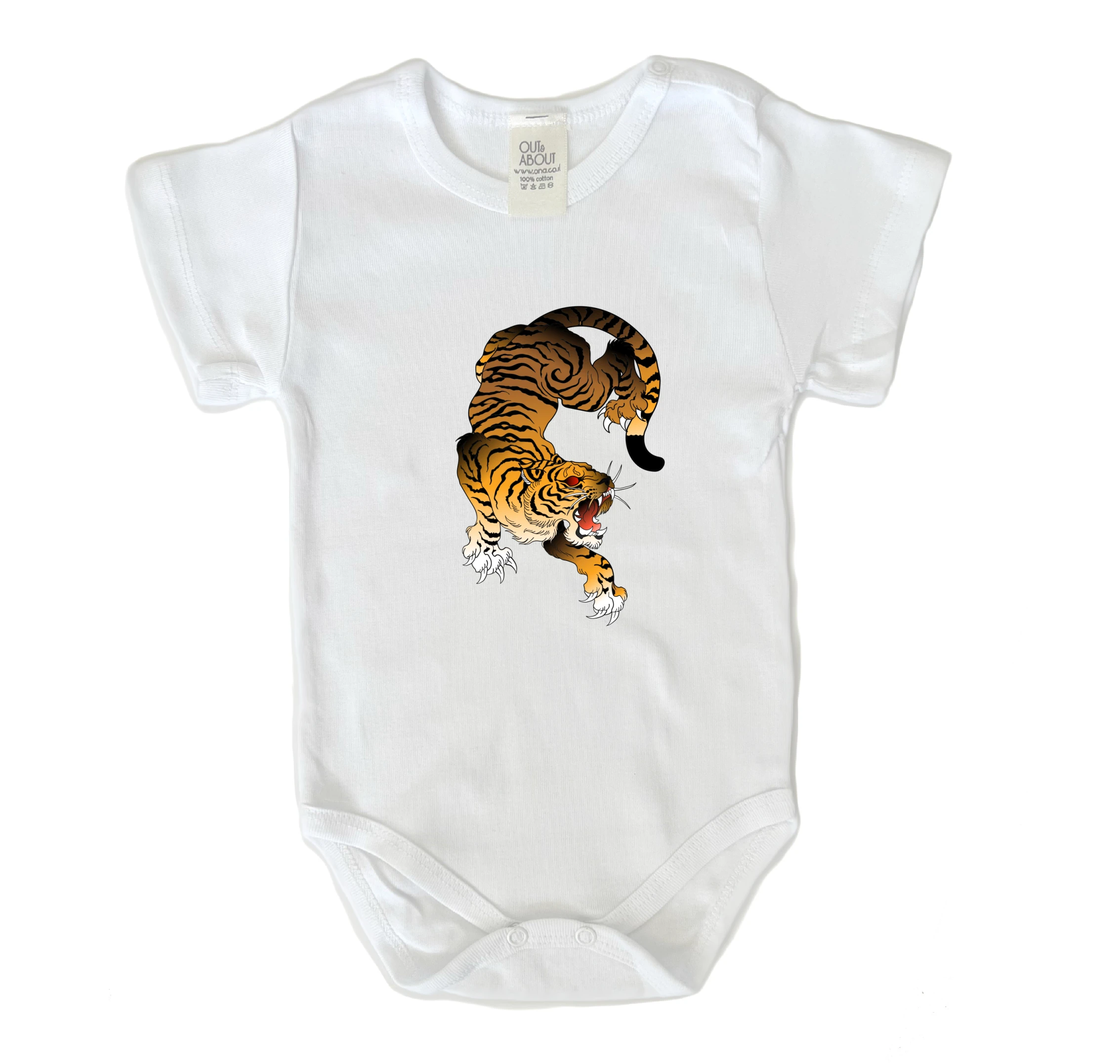 בגד גוף נמר יפני בגד גוף נמר יפני