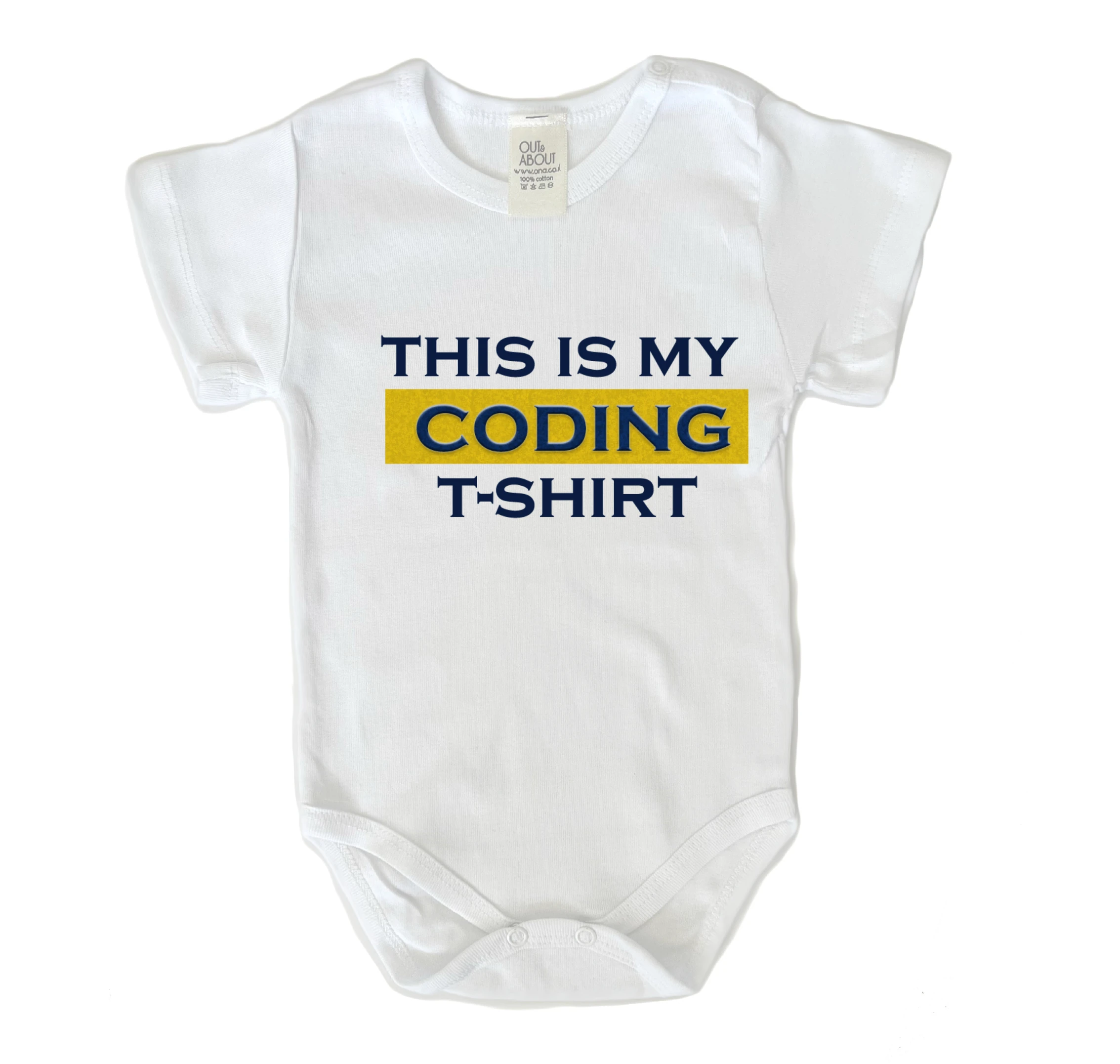 בגד גוף חולצת התכנות שלי בגד גוף חולצת התכנות שלי