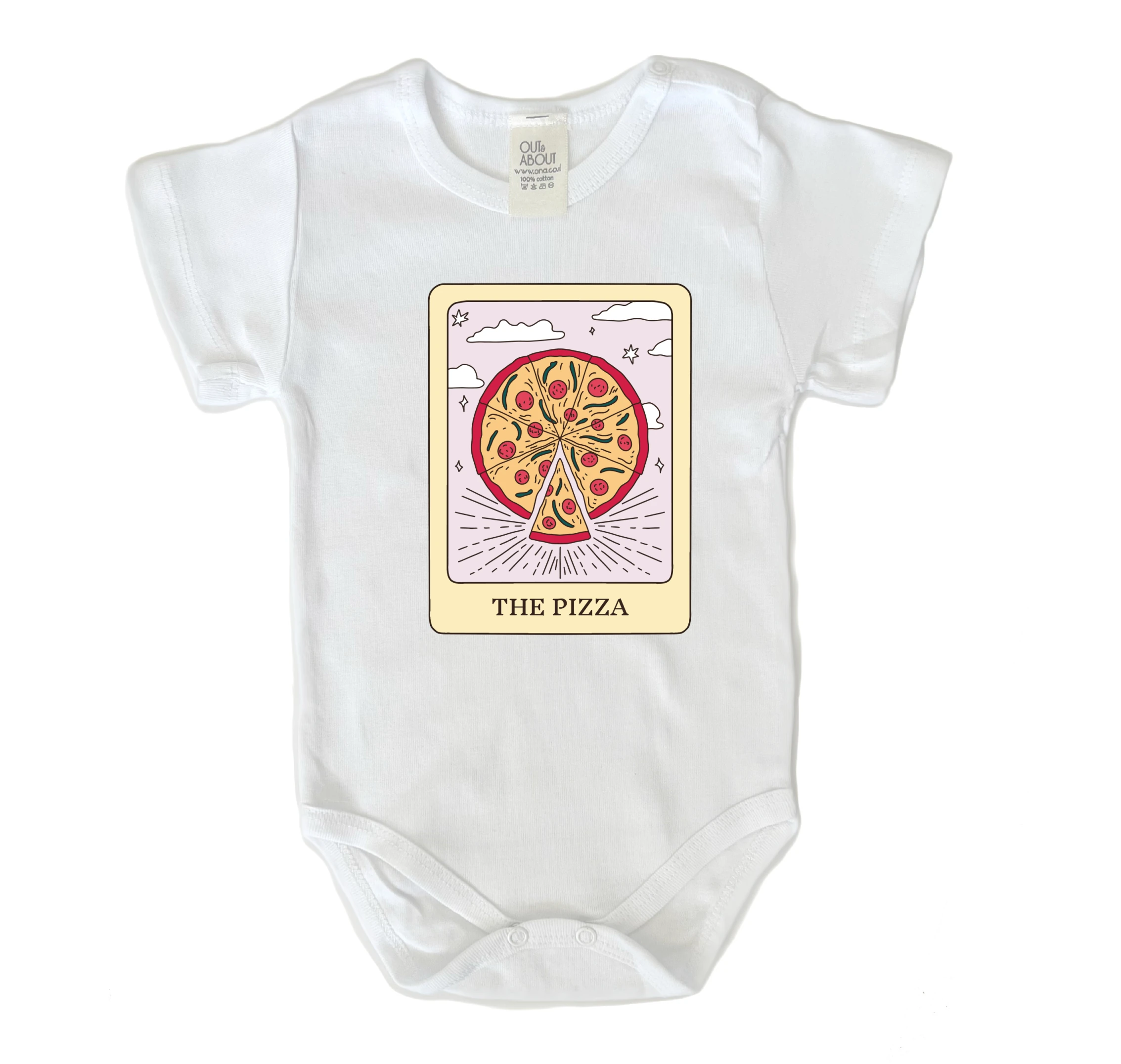 בגד גוף קלף טארוט הפיצה