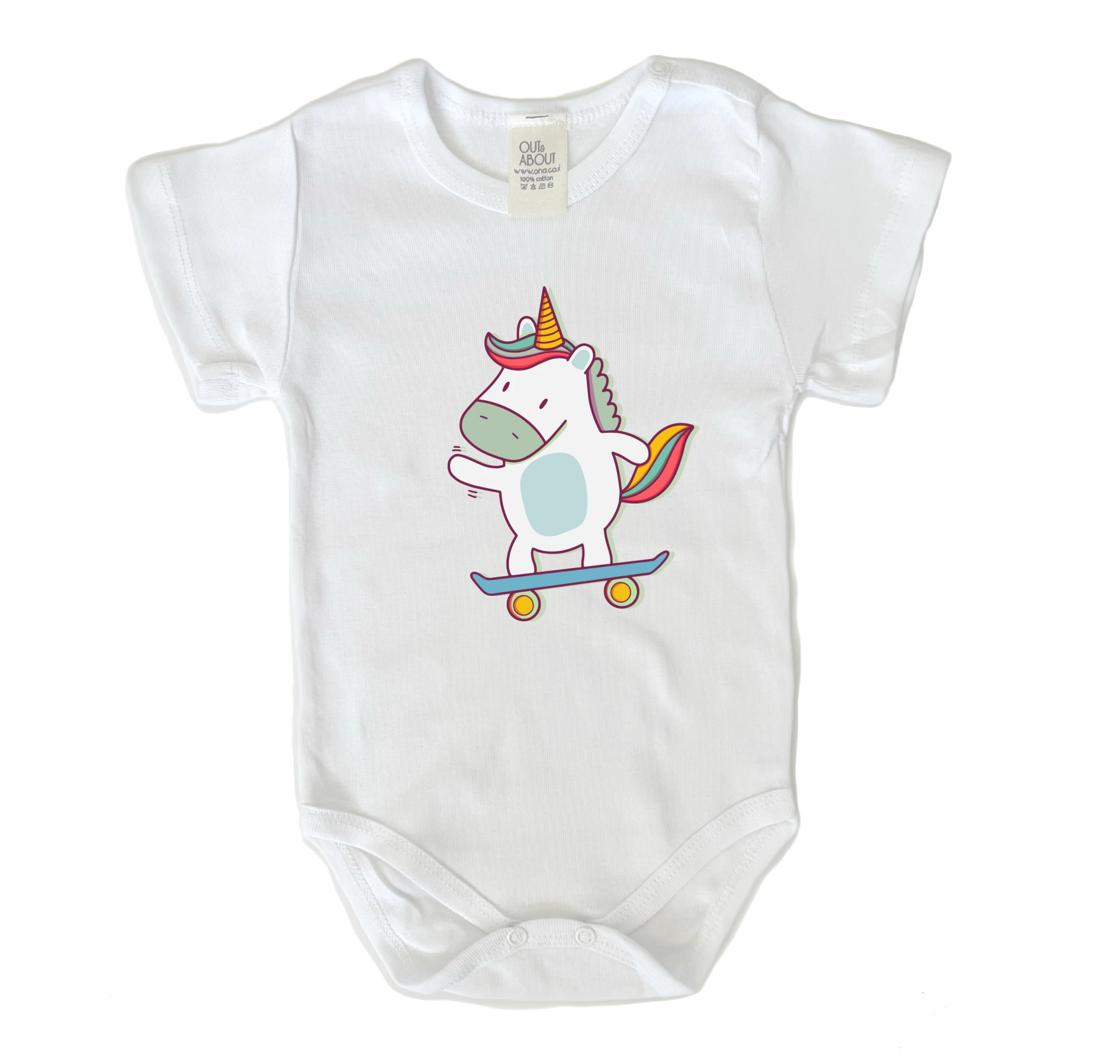 בגד גוף חד קרן חמוד בגד גוף חד קרן חמוד