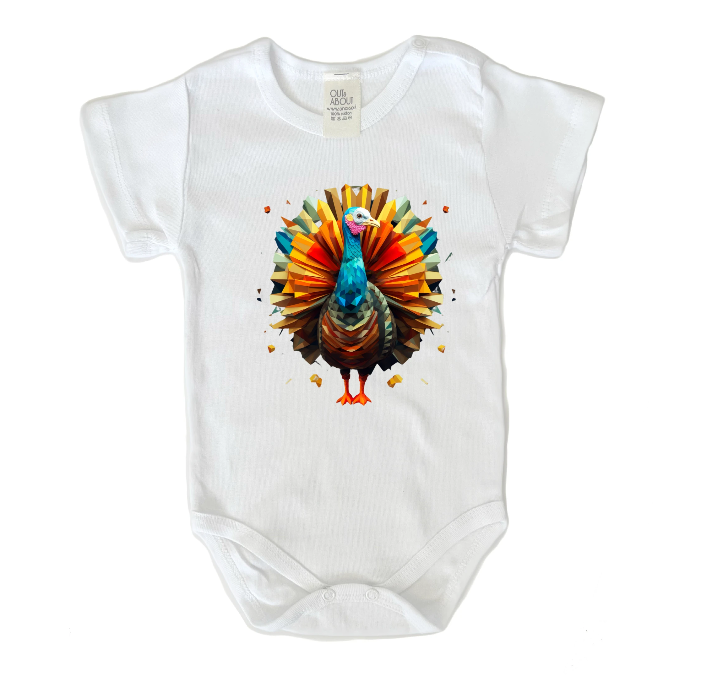 בגד גוף Triangulated Turkey 1 בגד גוף Triangulated Turkey 1