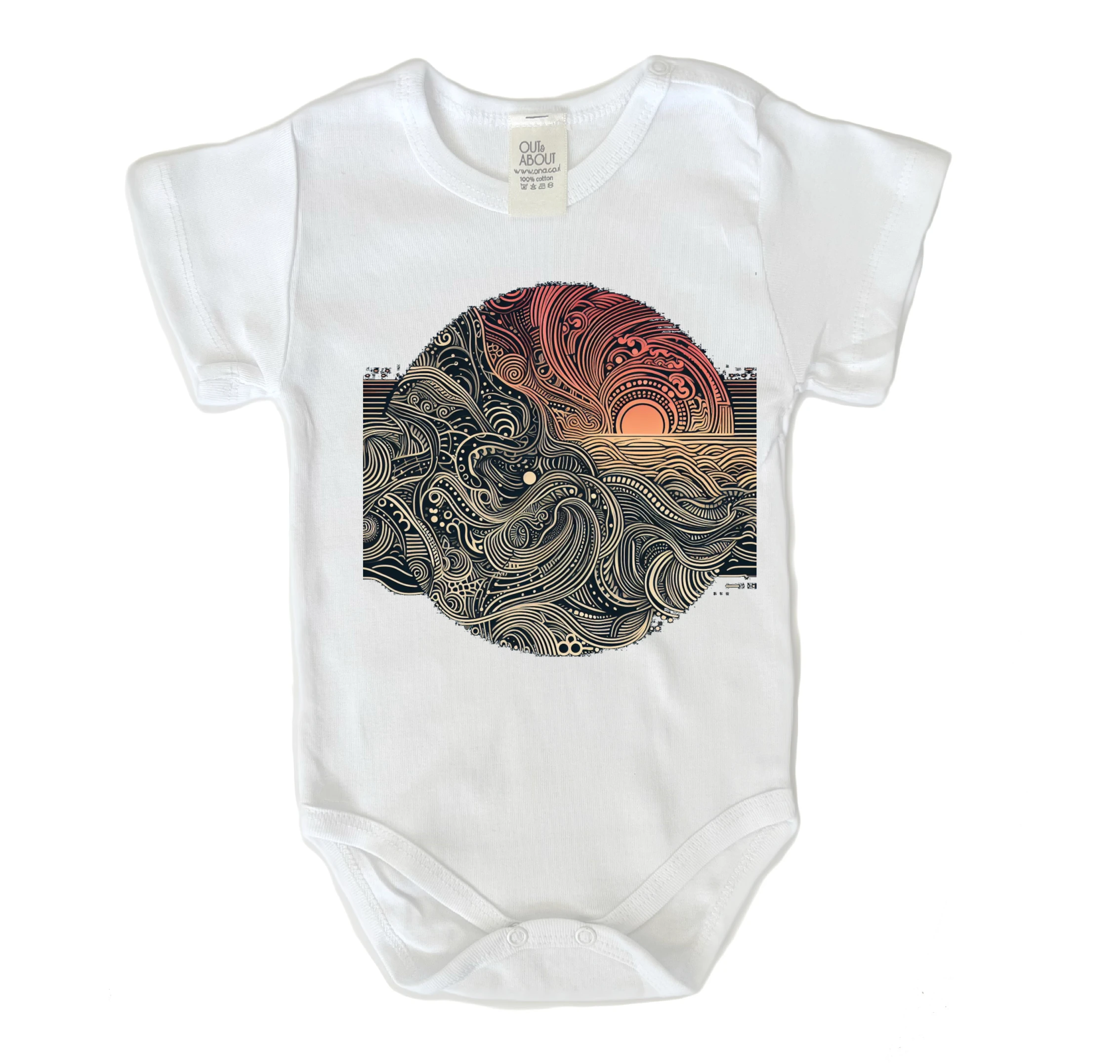 בגד גוף sunset 3 בגד גוף sunset 3