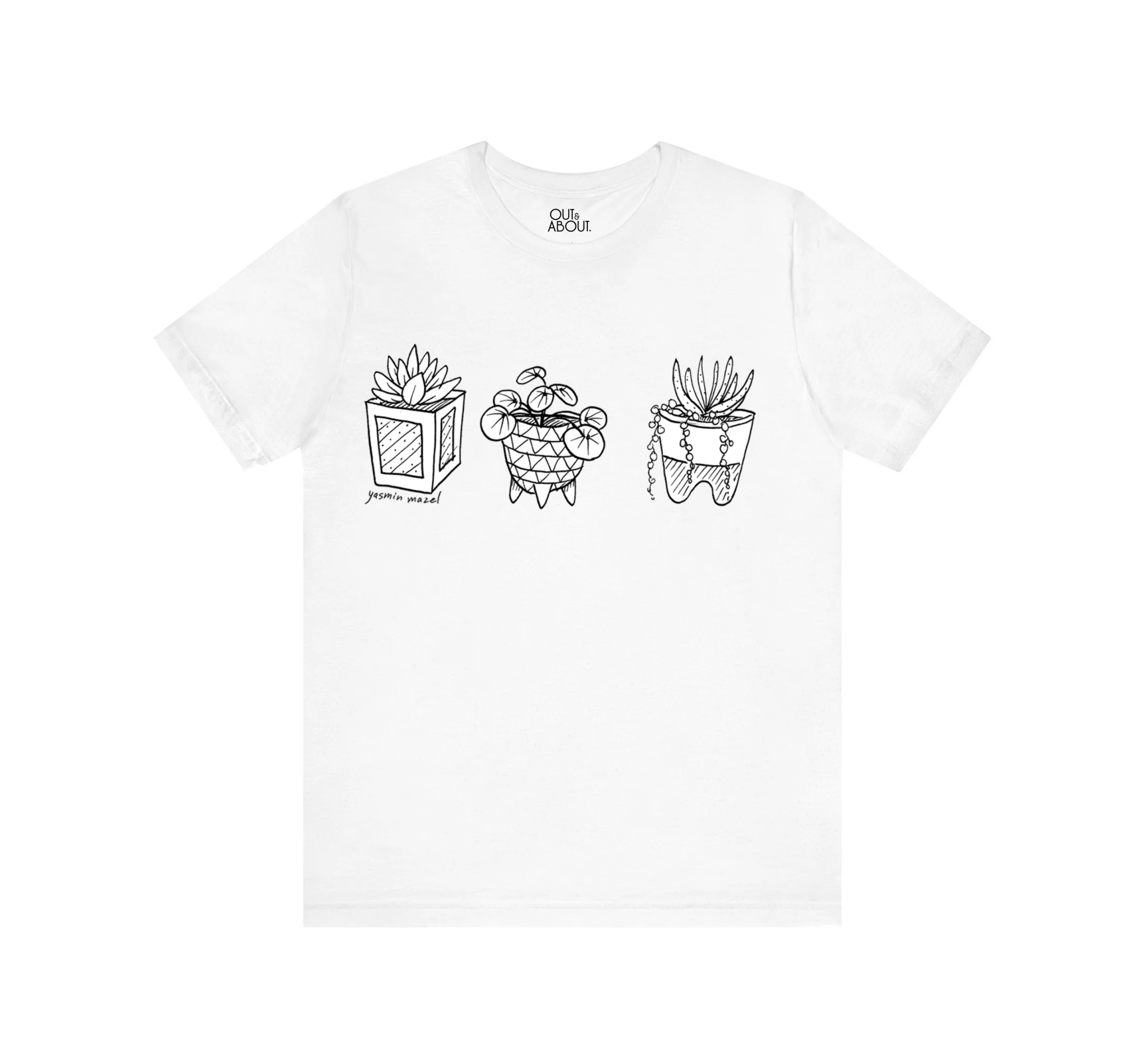 חולצה מדף עציצים חולצה מדף עציצים