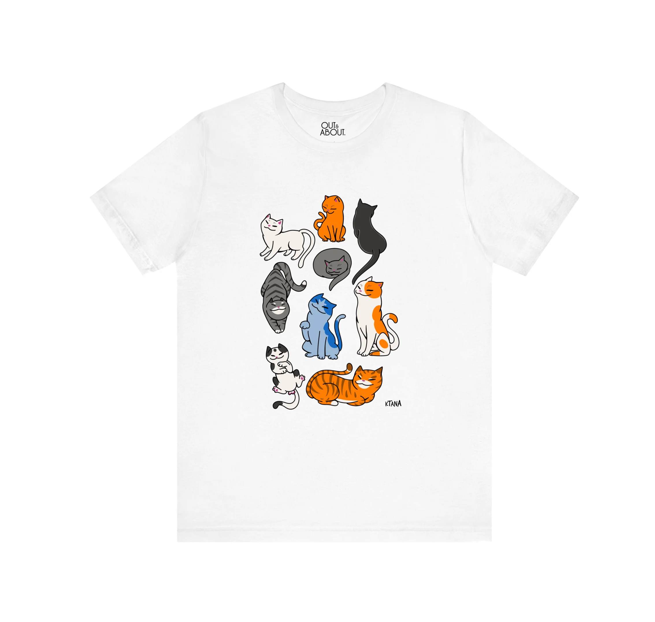 חולצה A lot of cats