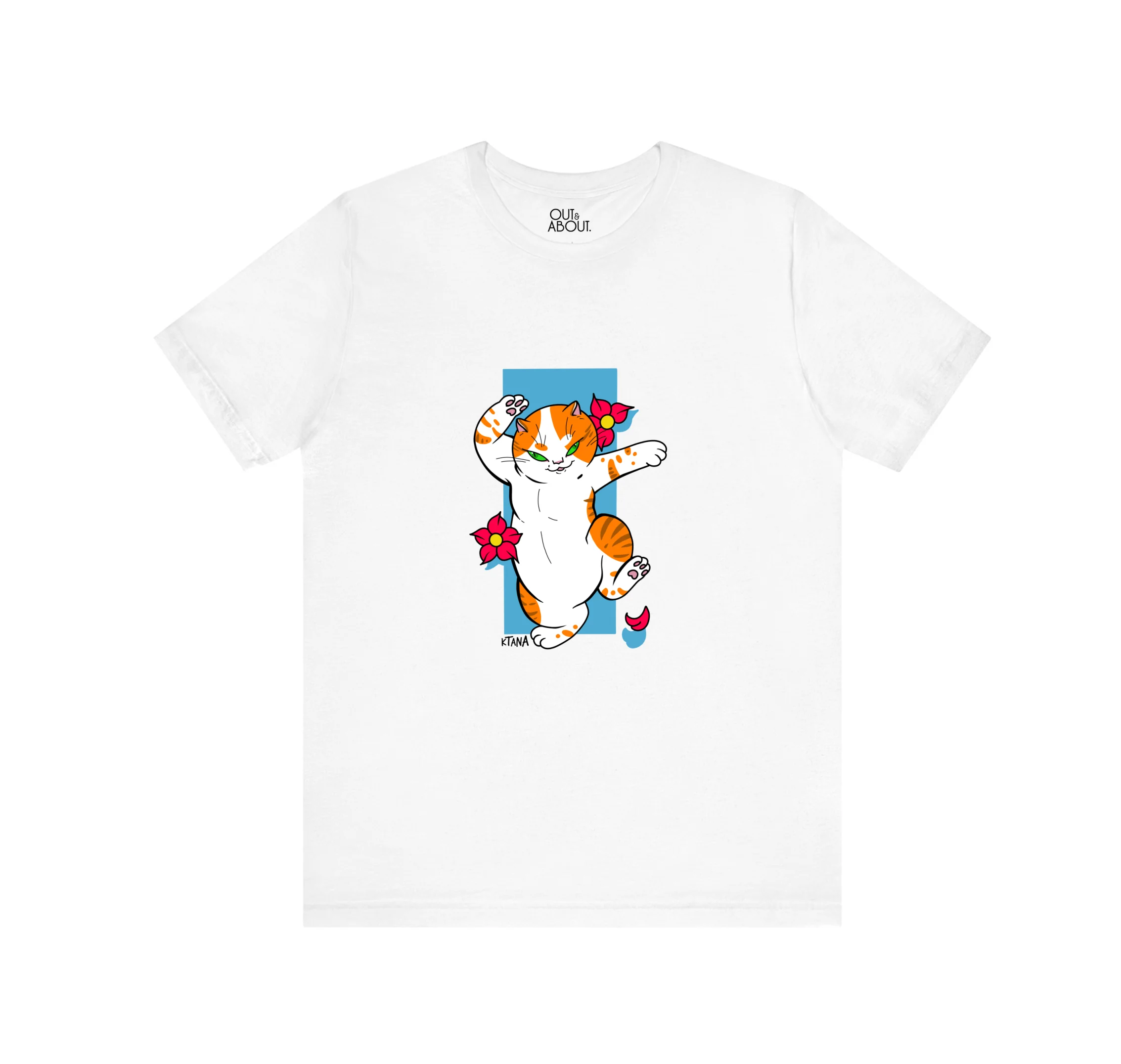 בייסיק טי Dancing cat בייסיק טי Dancing cat