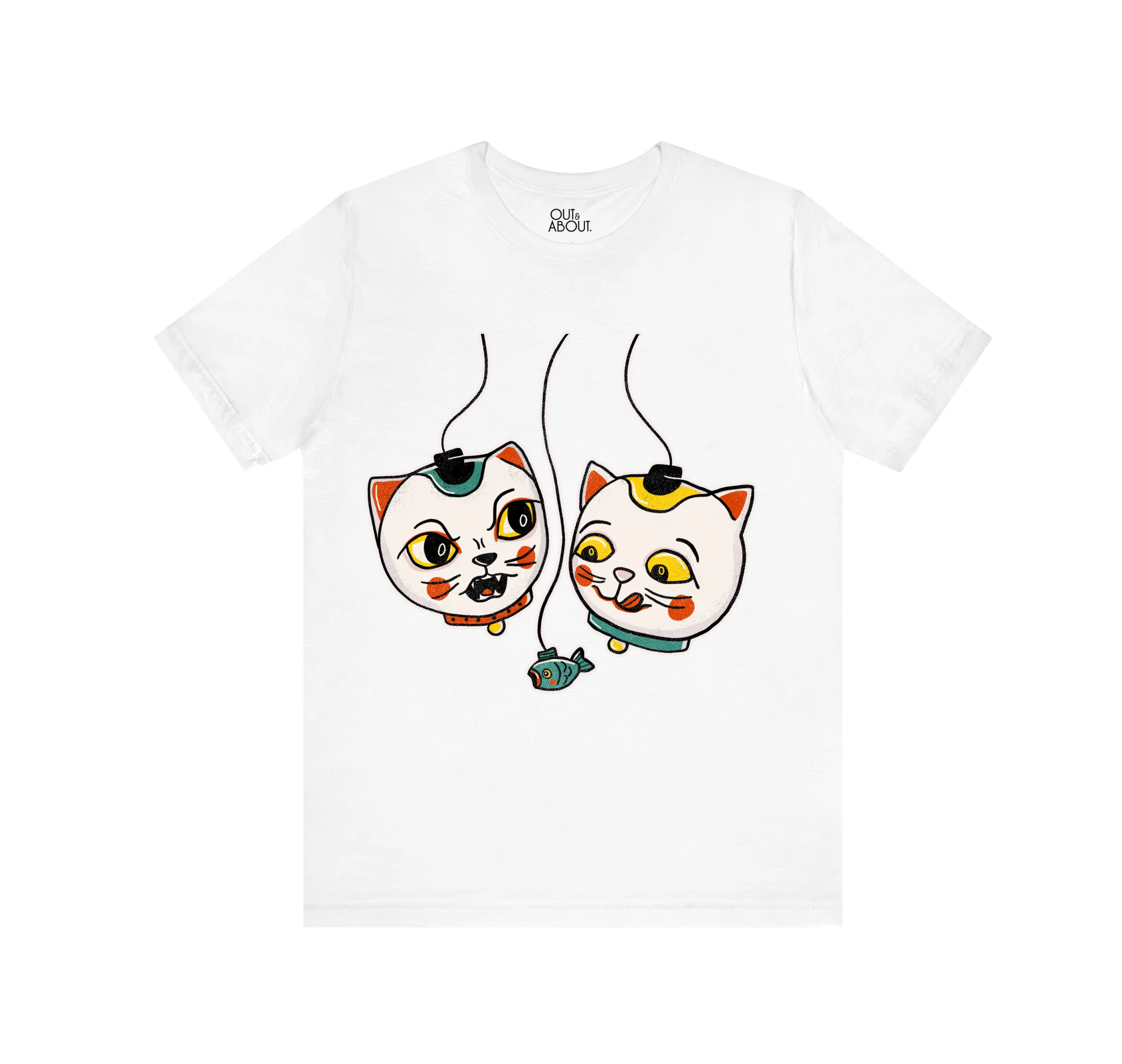 חולצה dangle cats חולצה dangle cats