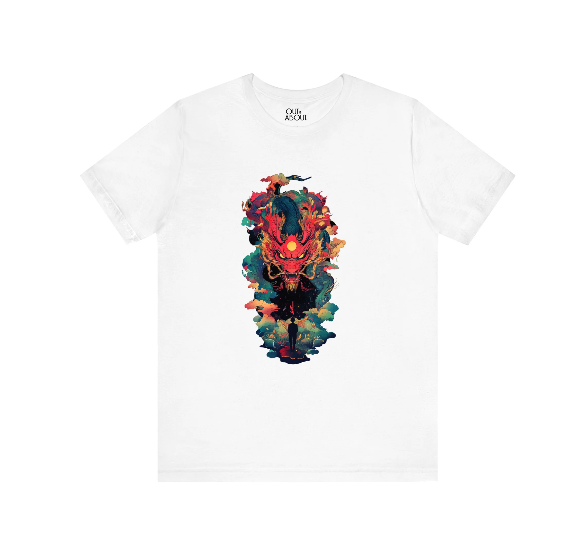 חולצה דרקון להבה חולצה דרקון להבה