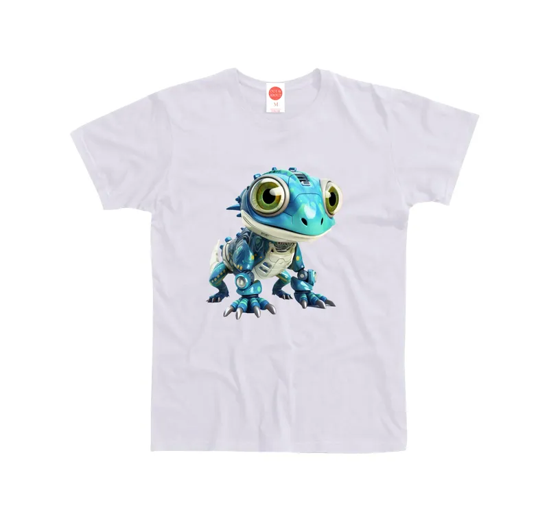 Basic T-shirt lizard robot