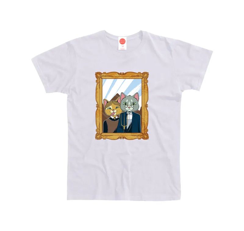 Basic American Cat Gothic Tee