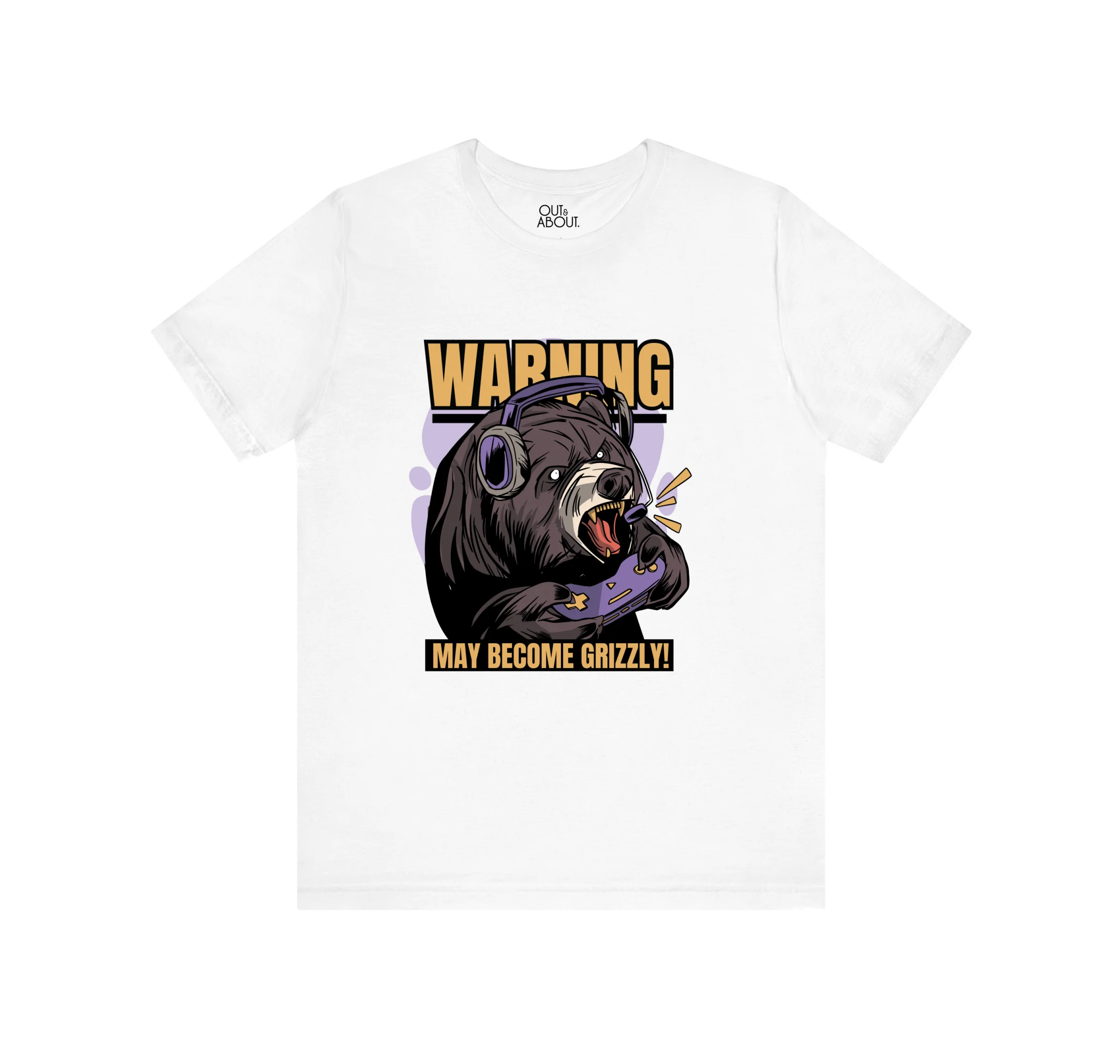 בייסיק טי דוב עצבני גיימר