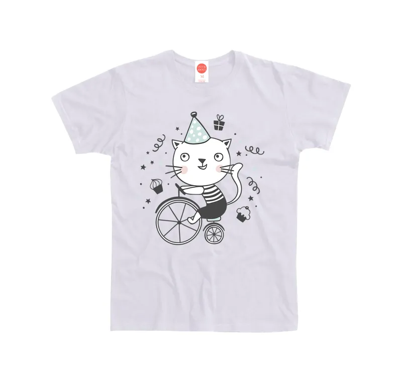 Basic Birthday Cat Tee