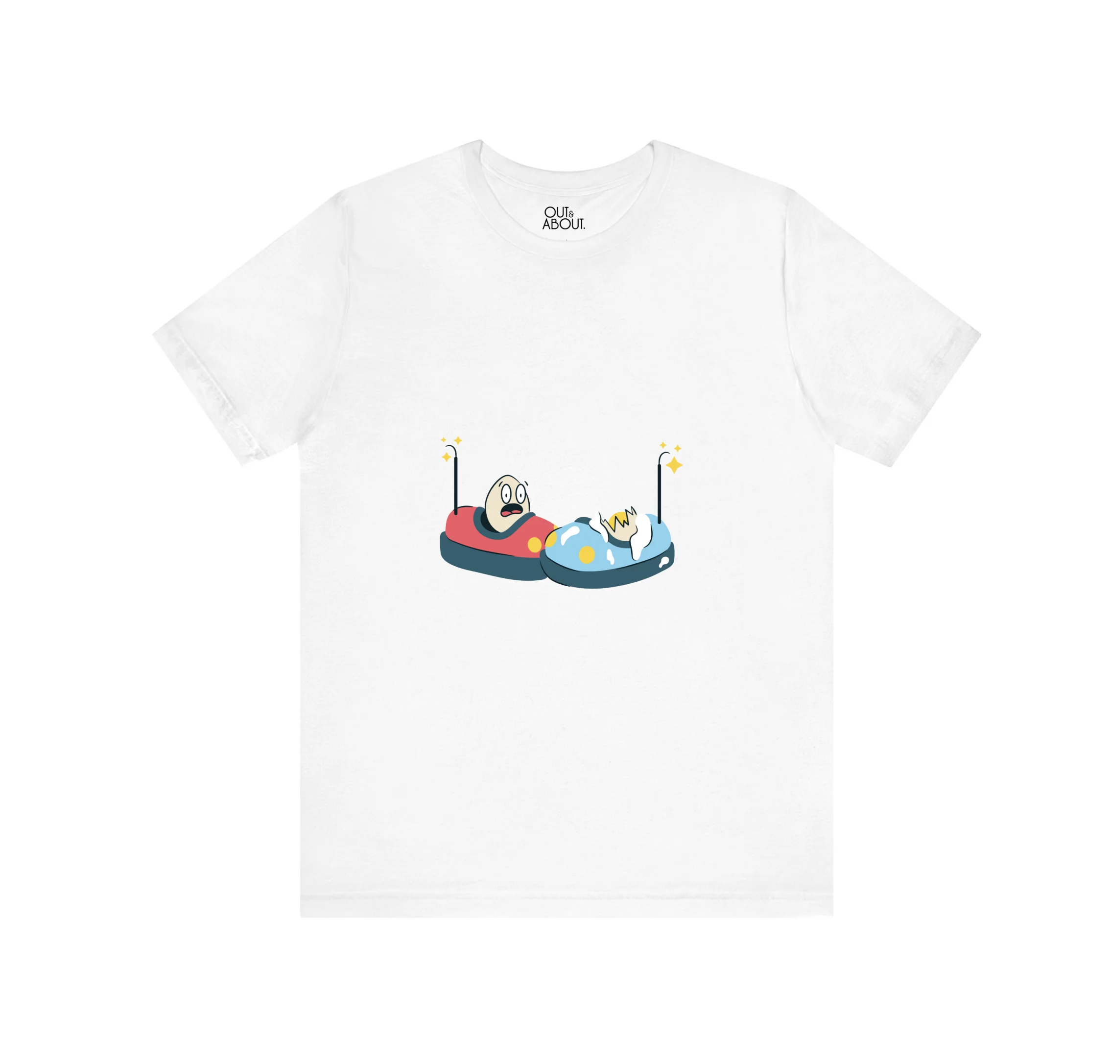 חולצה ביצים מתנגשות