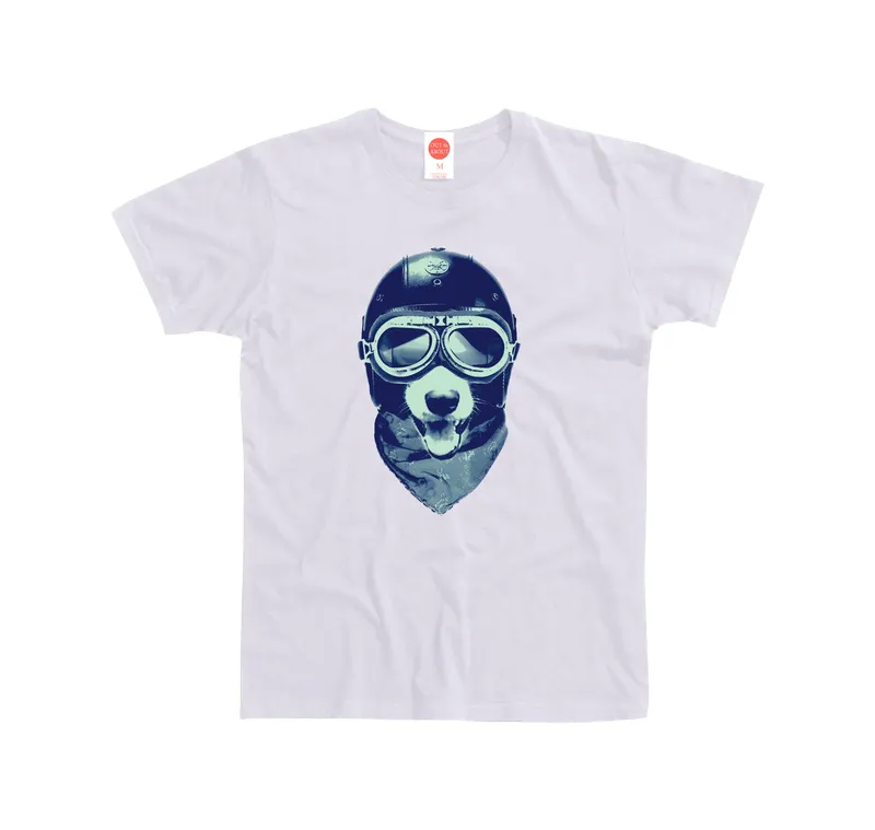 Basic Biker Dog T-Shirt