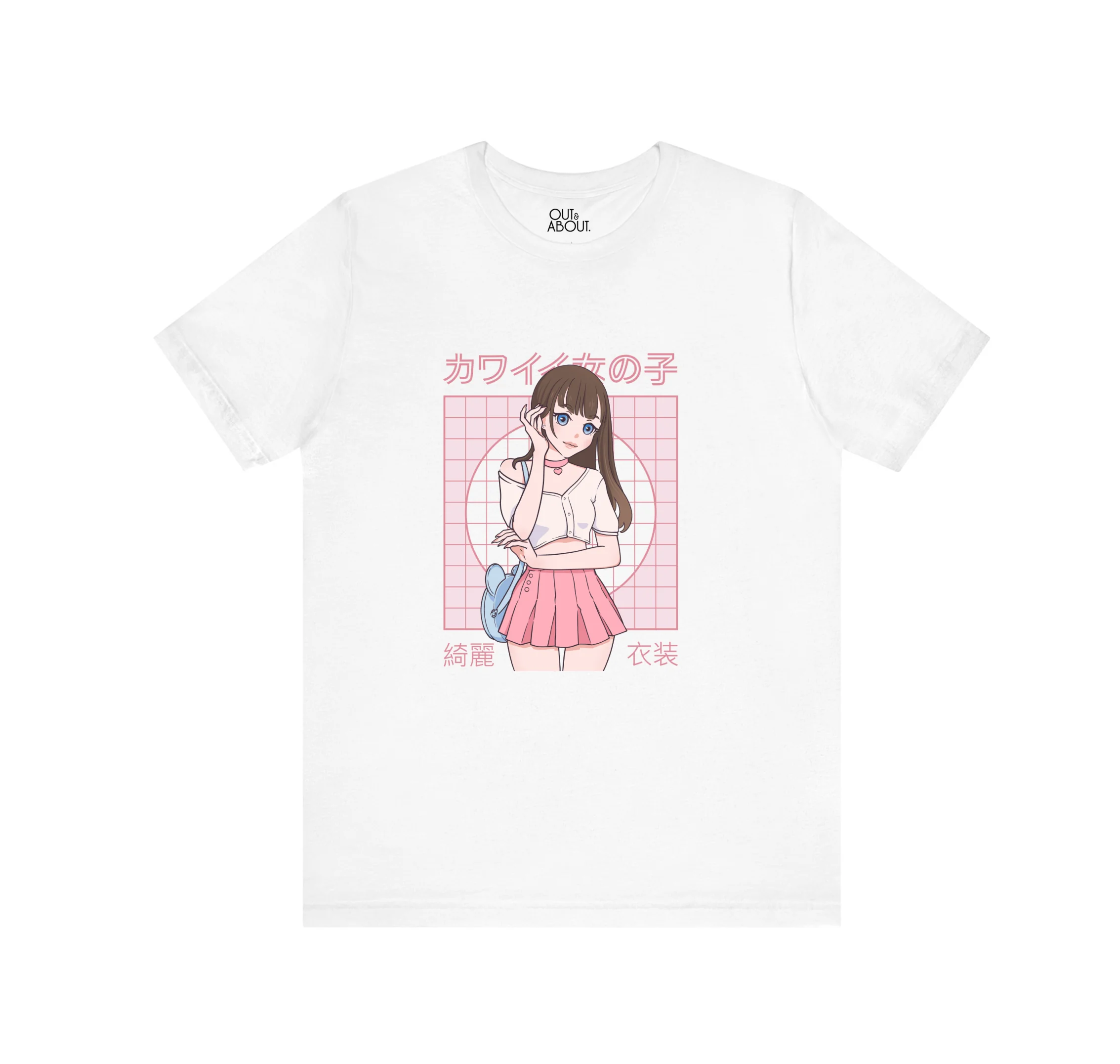 חולצה נערה אנימה חולצה נערה אנימה