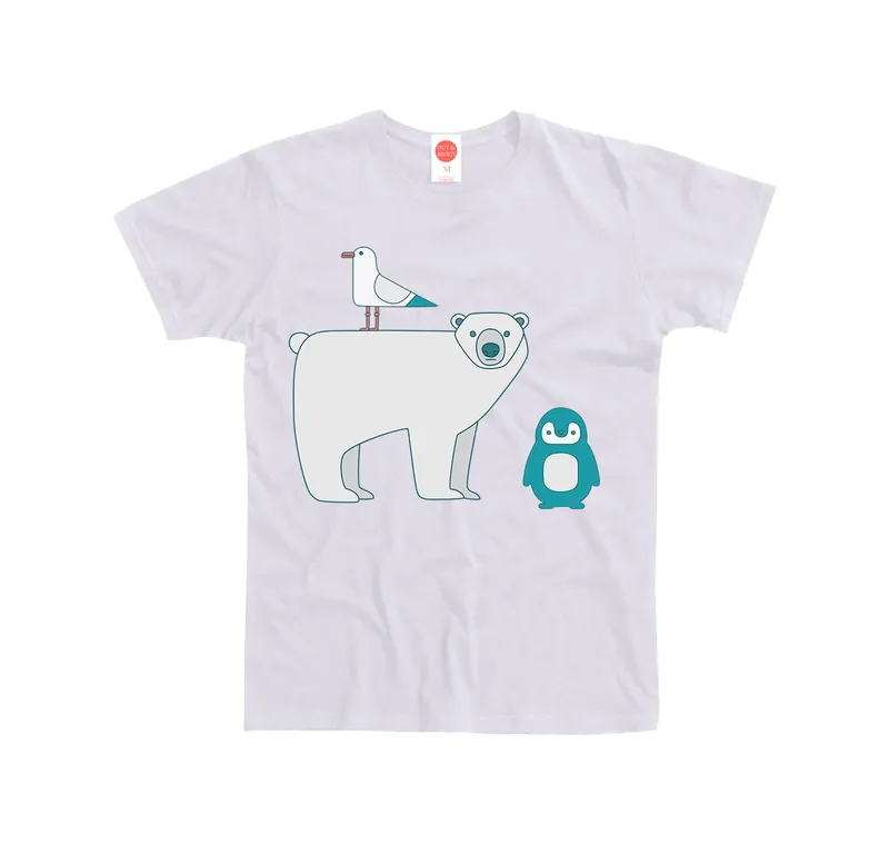 Basic T-shirt Arctic Animals