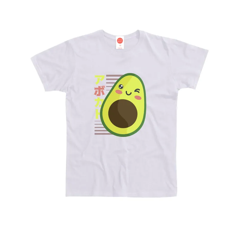 Basic Avocado Kawaii Tee