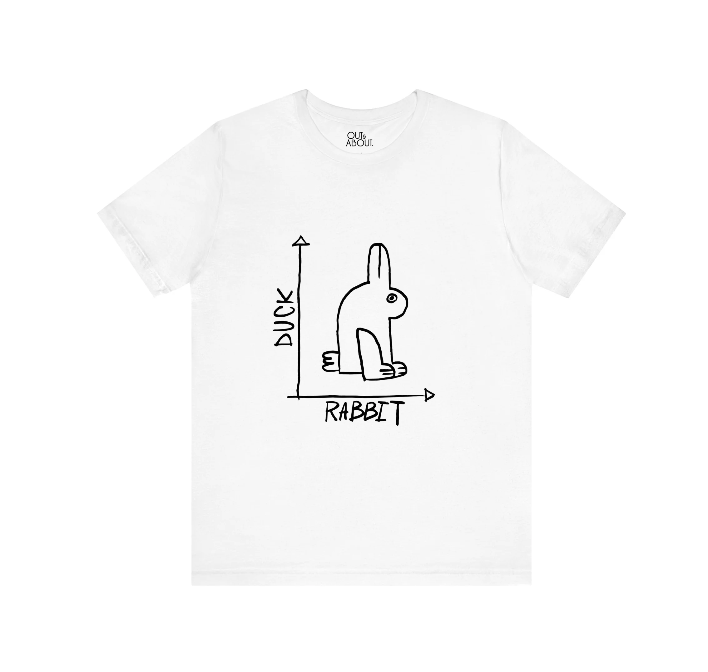 חולצה ברווז ארנב חולצה ברווז ארנב