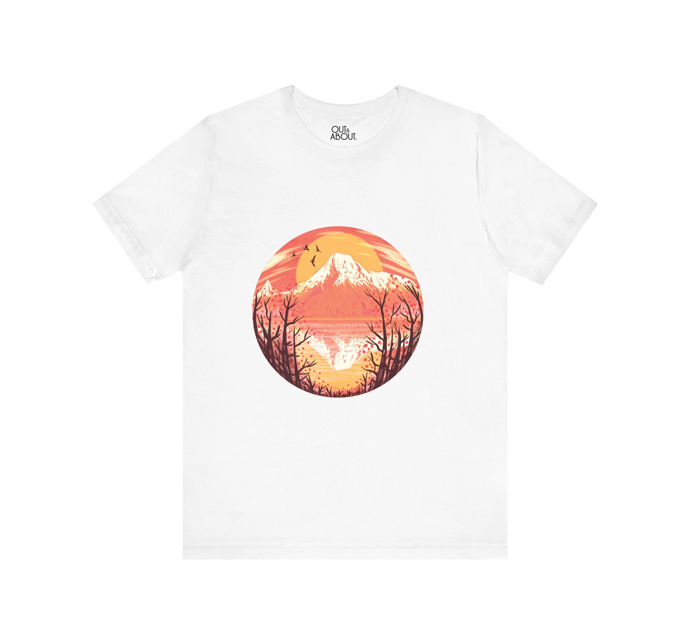 בייסיק טי שקיעה וולקנית