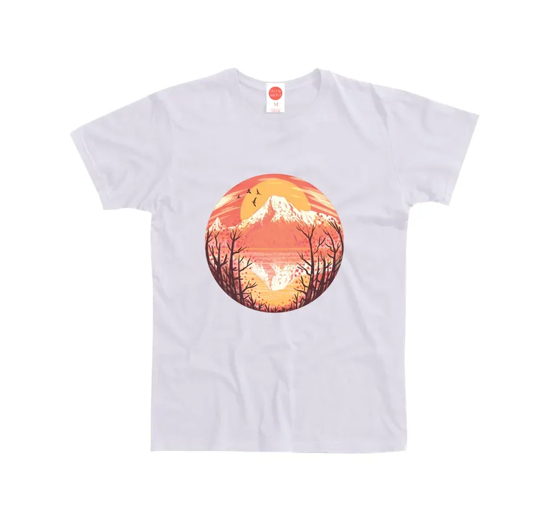 Basic Tee Volcanic Sunset