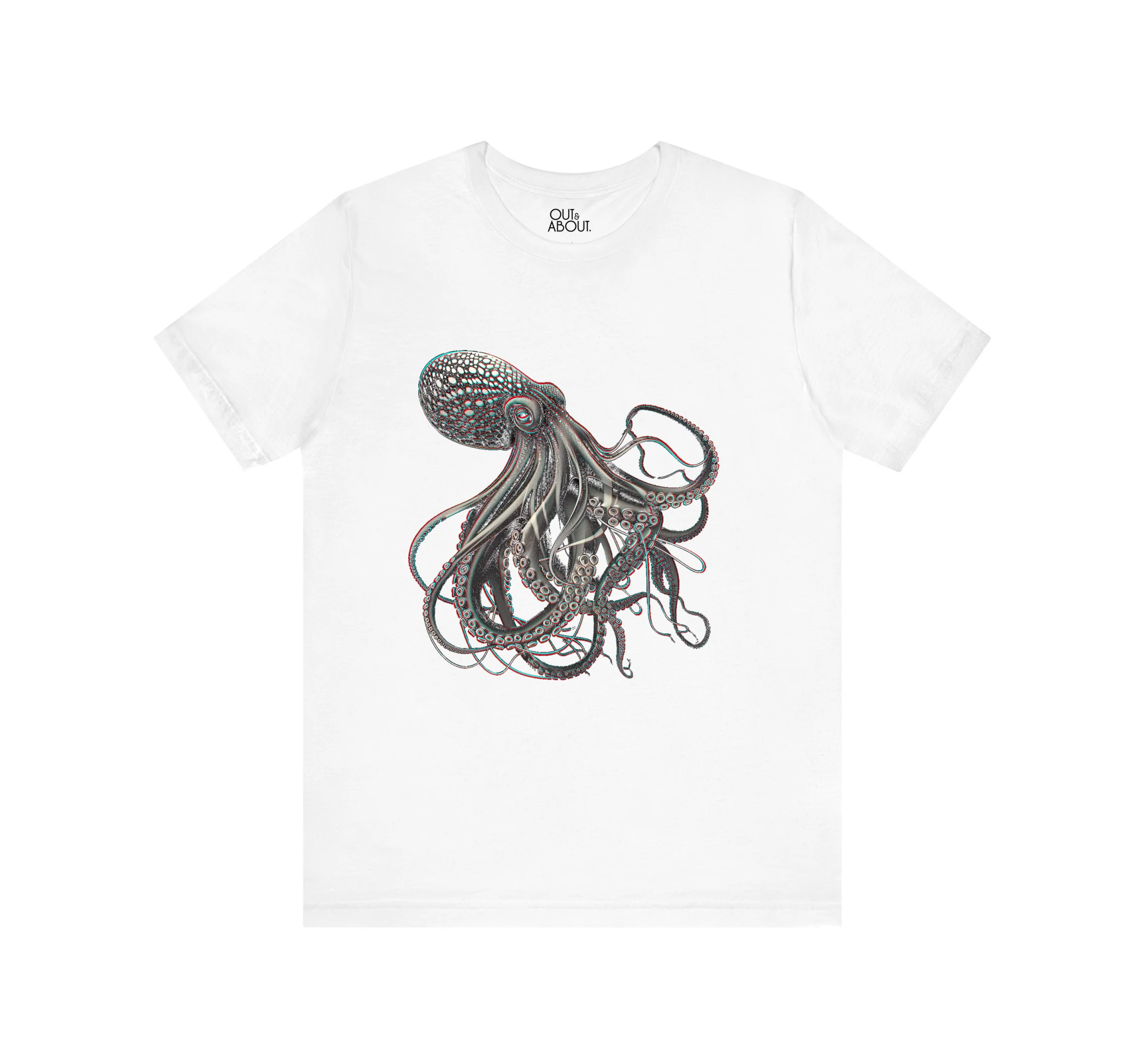 חולצה octopus glow 2 חולצה octopus glow 2