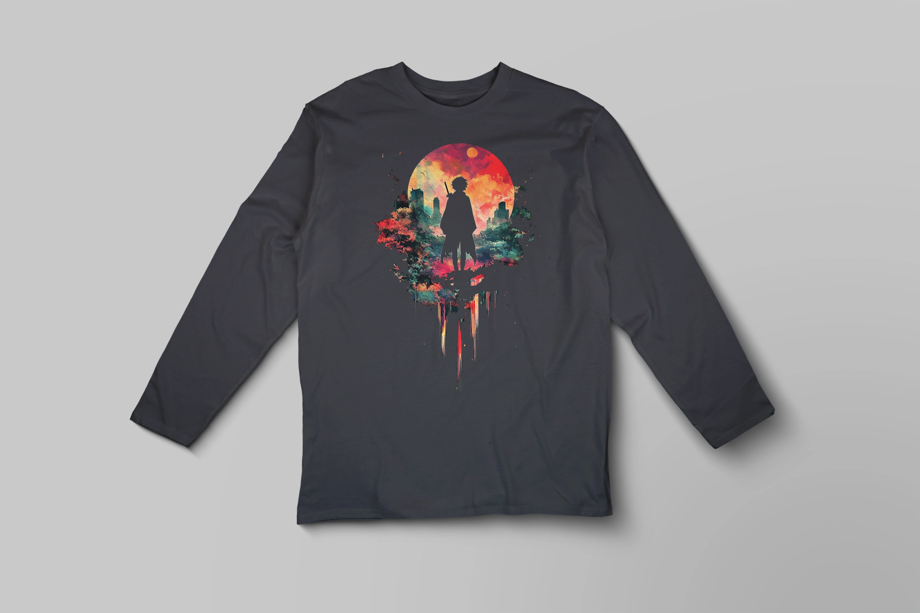 תצוגה חלופית של חולצה ארוכה בחזרה לעיר