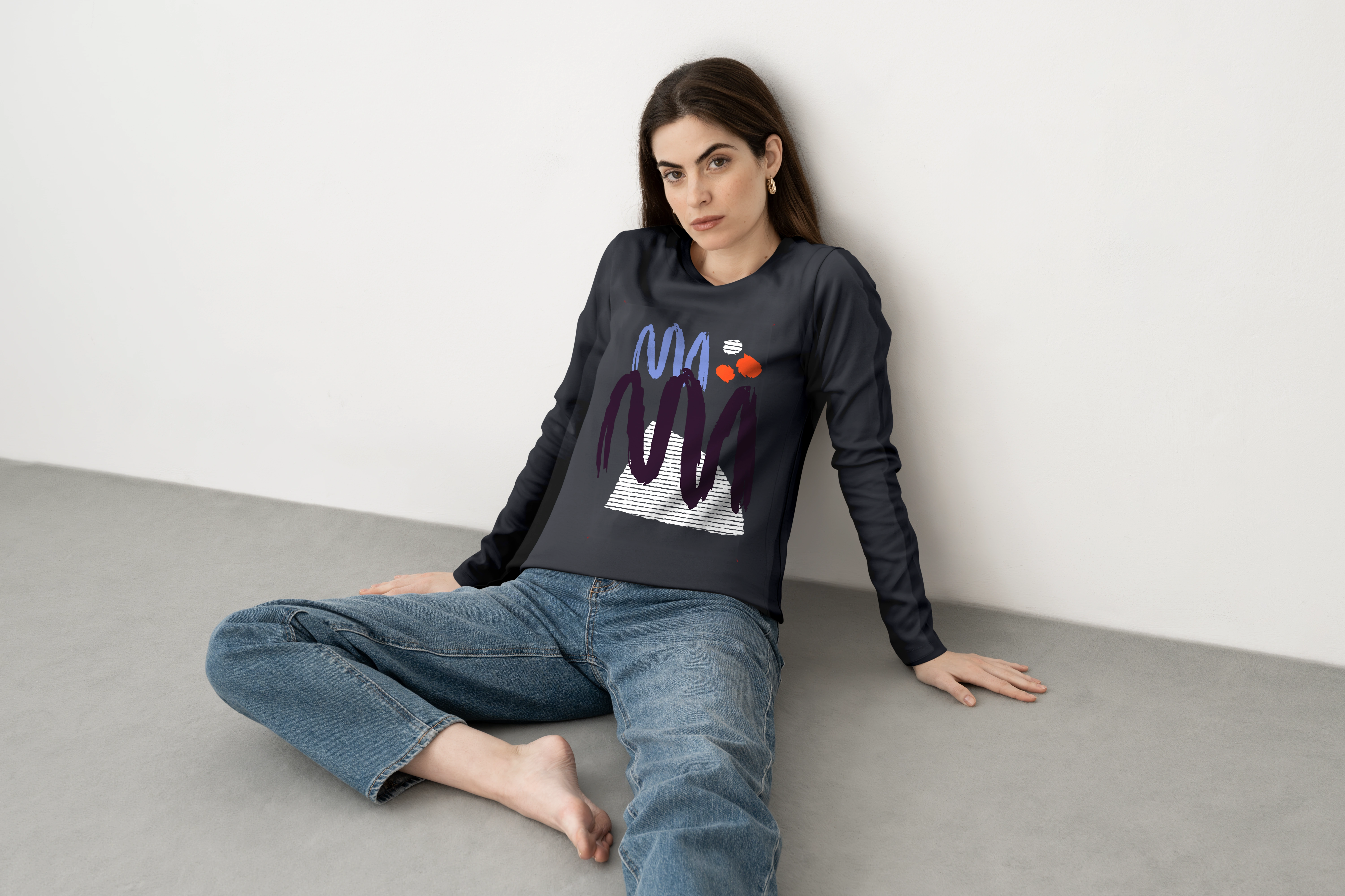 חולצה ארוכה קשקושים