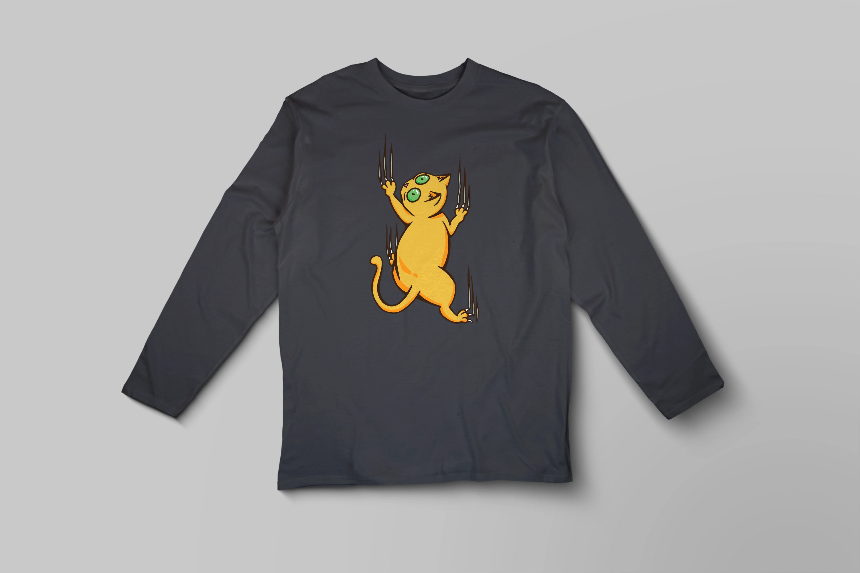 תצוגה חלופית של חולצה ארוכה Cat Climber