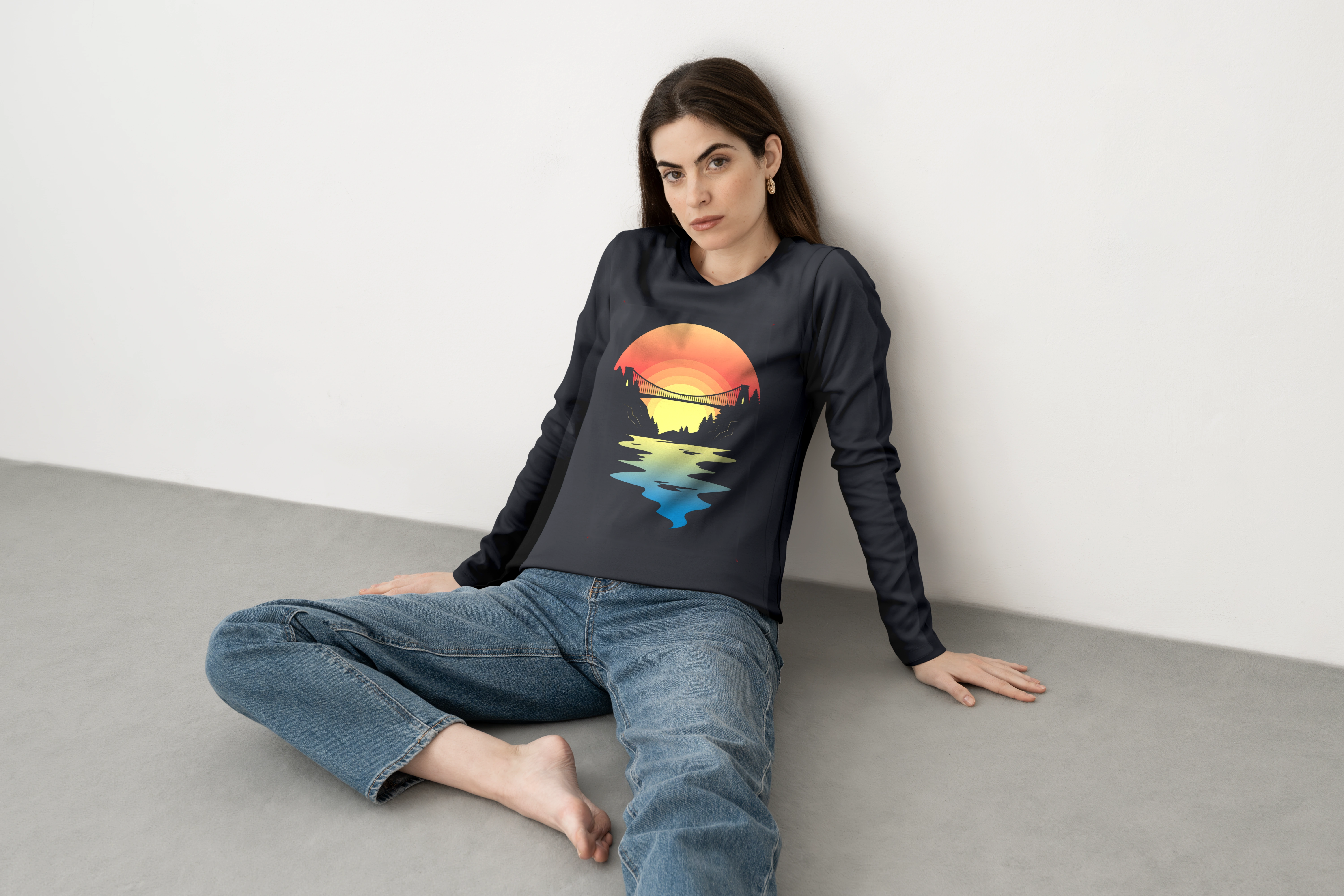 חולצה ארוכה גשר בריסטול