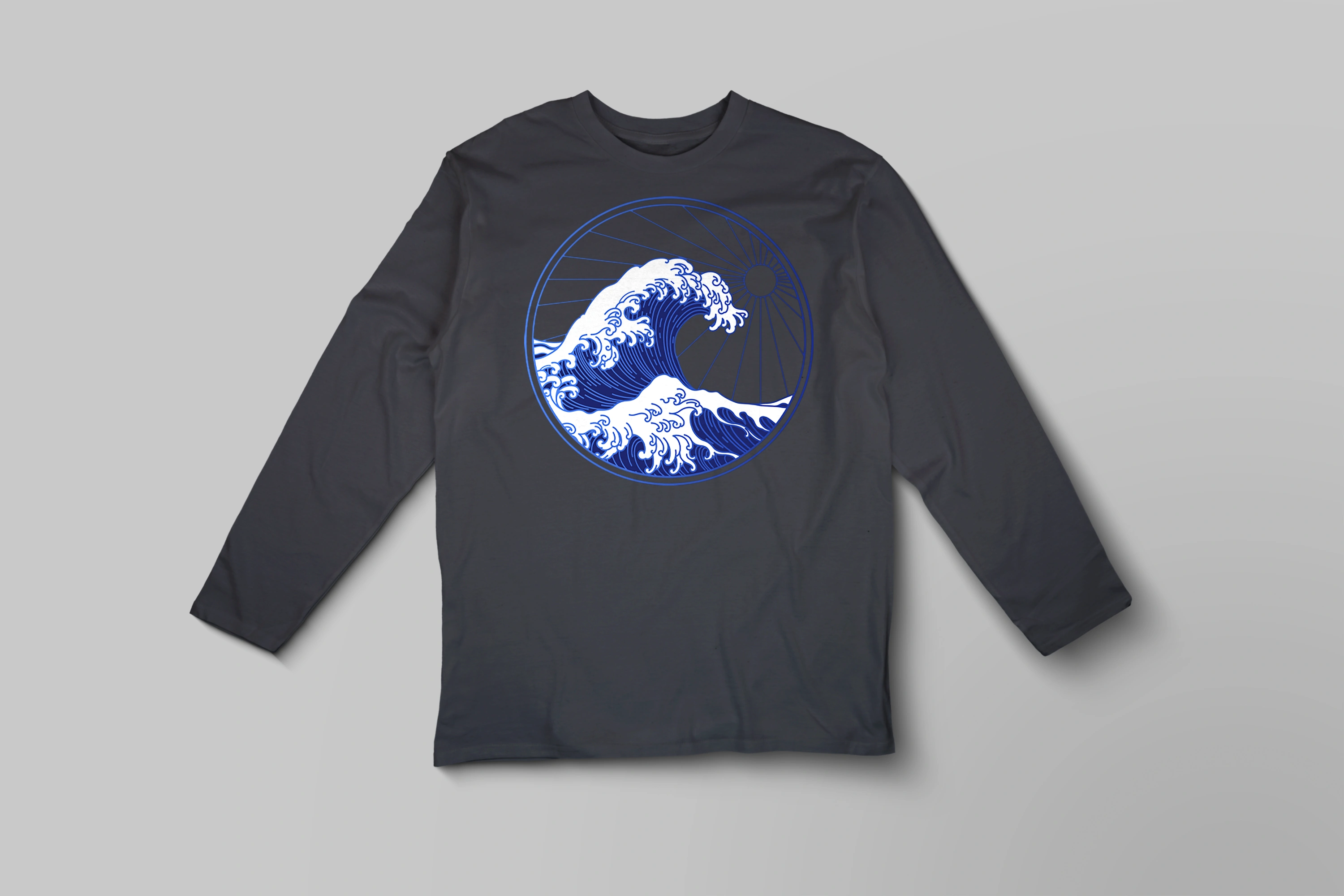 תצוגה חלופית של חולצה ארוכה גלים