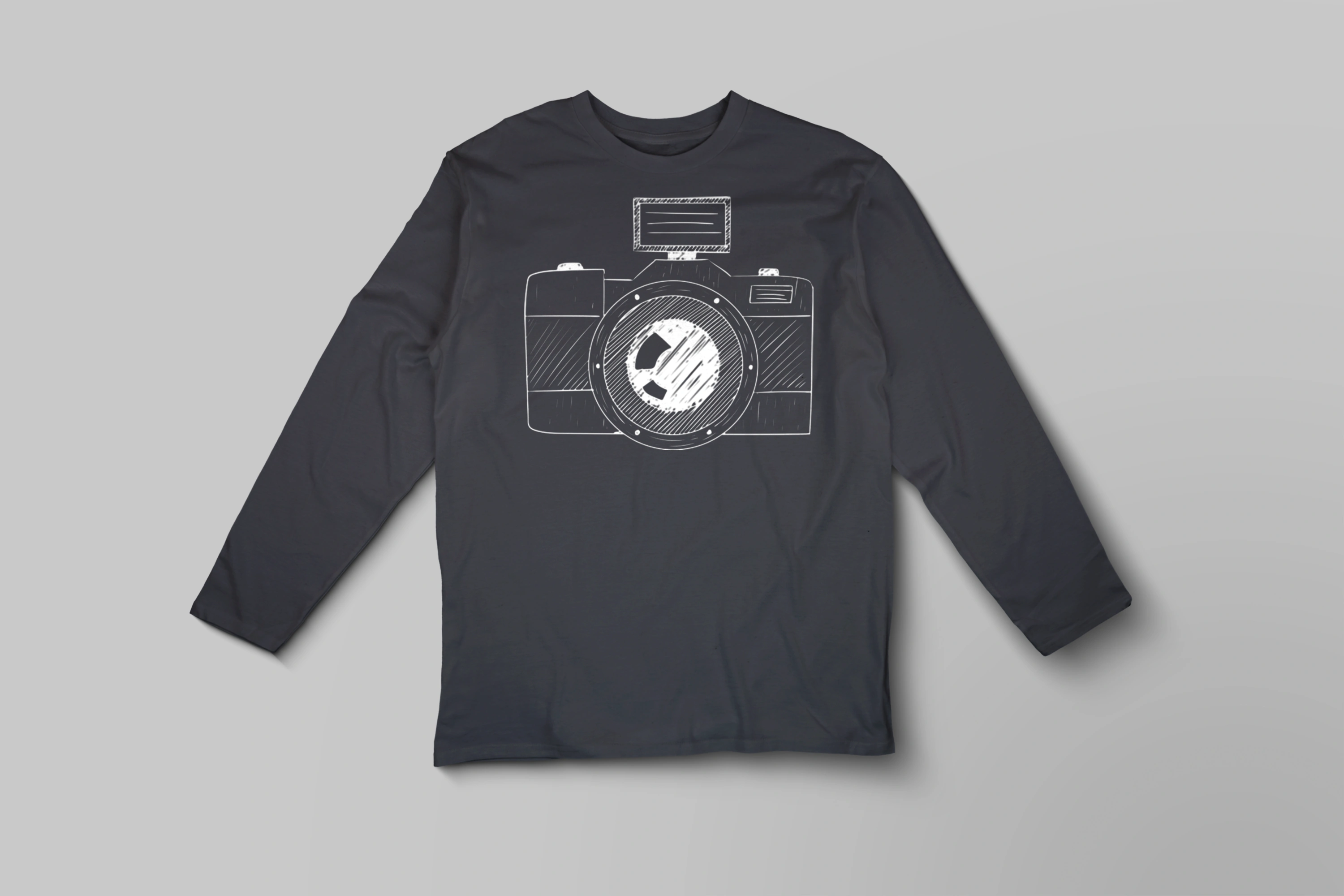 חולצה ארוכה מצלמה