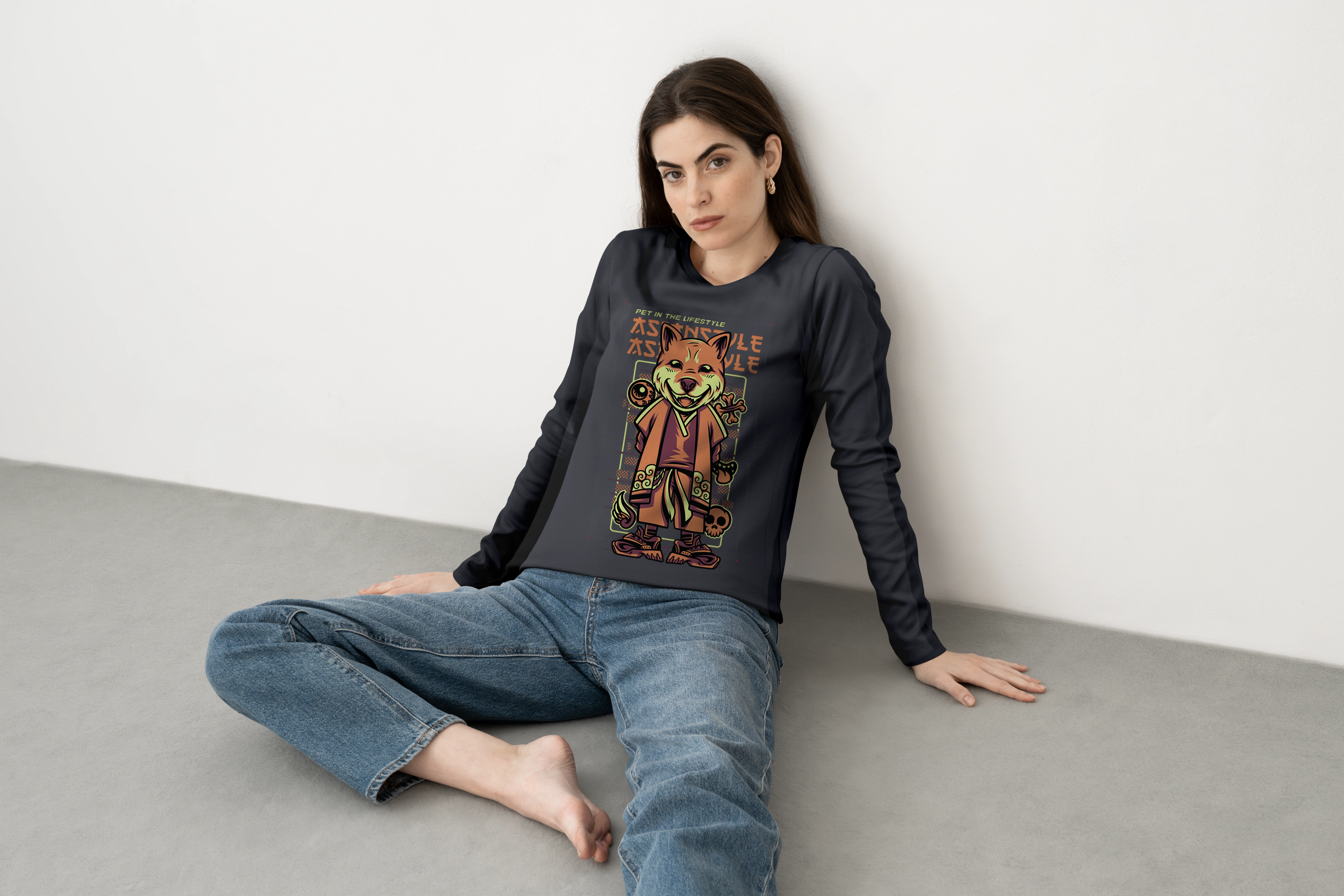 תצוגה חלופית של חולצה ארוכה שועל קארטה