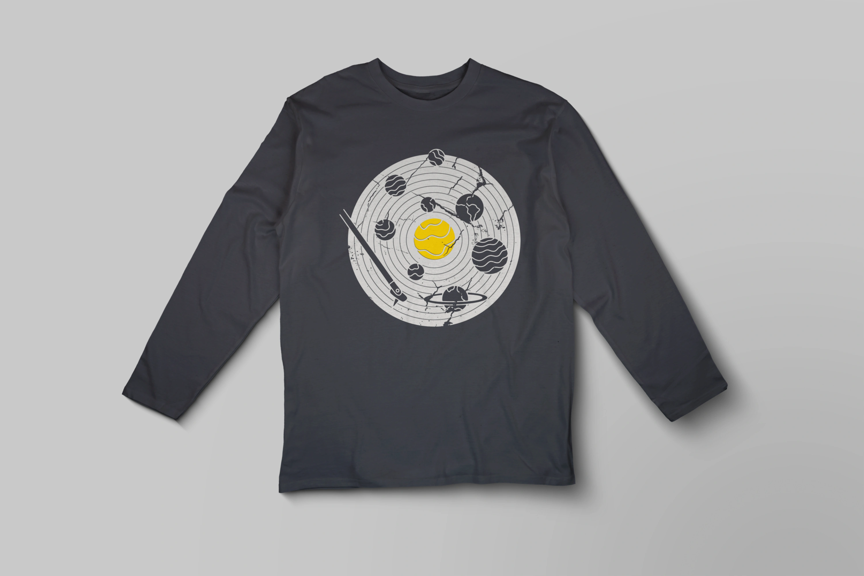 חולצה ארוכה תקליט סולארי