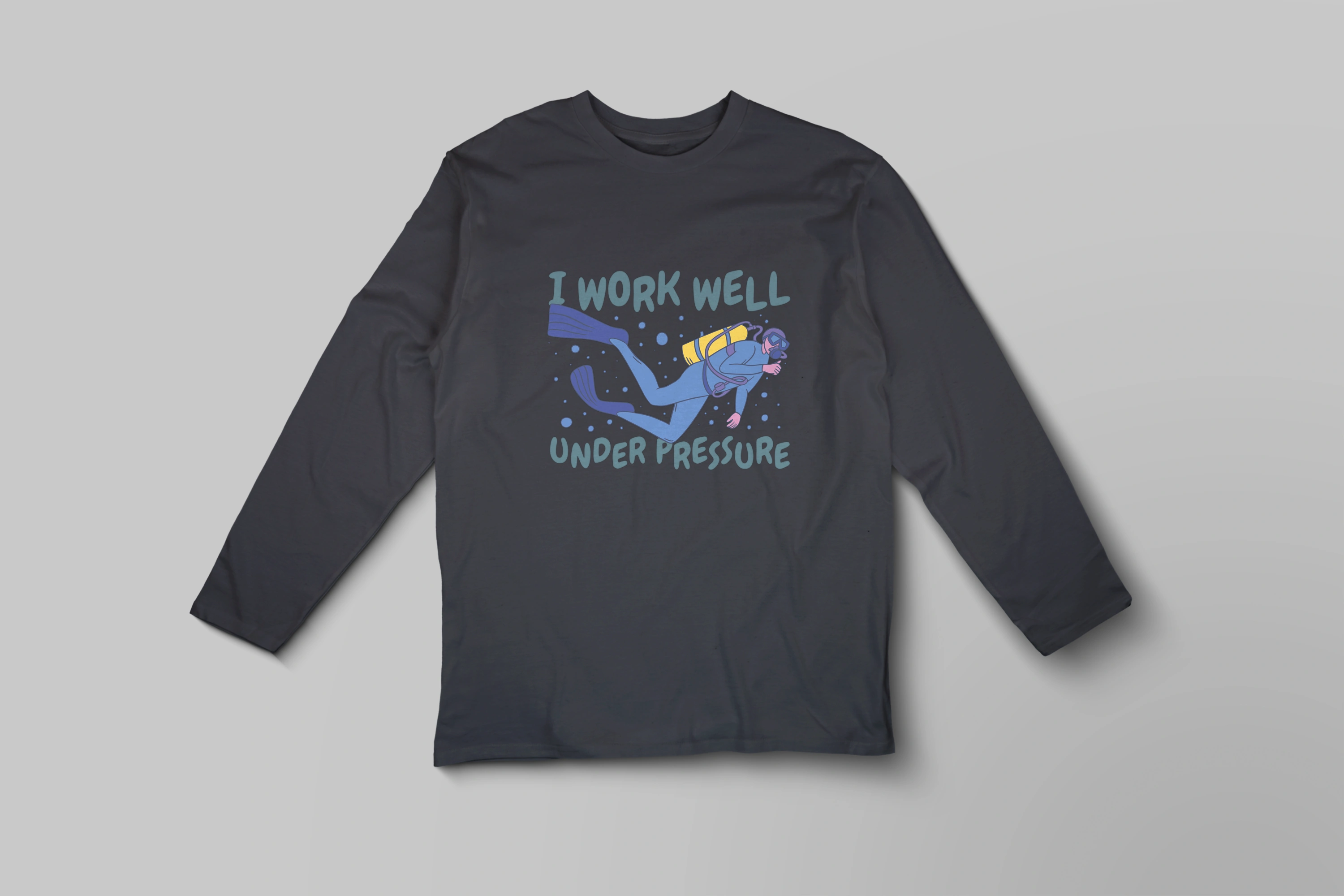 תצוגה חלופית של חולצה ארוכה עבודה תחת לחץ