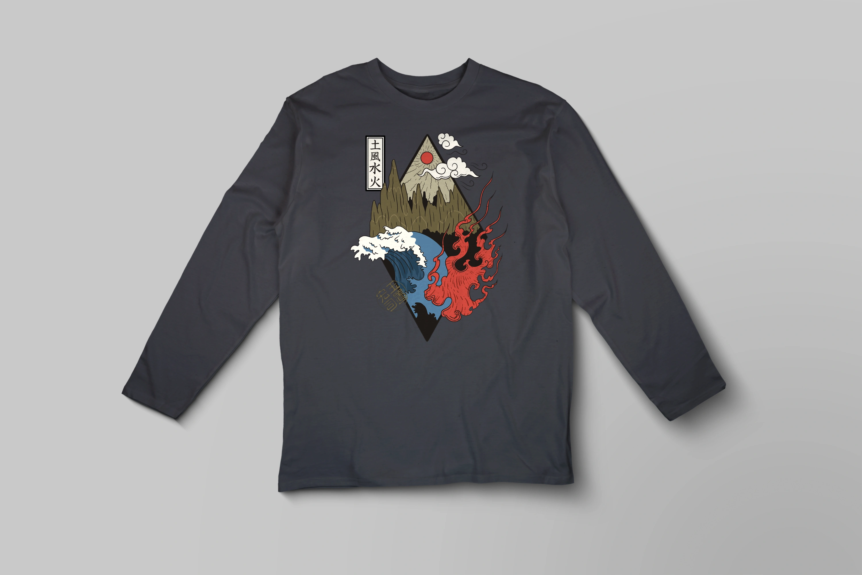 חולצה ארוכה 4 האלמנטים