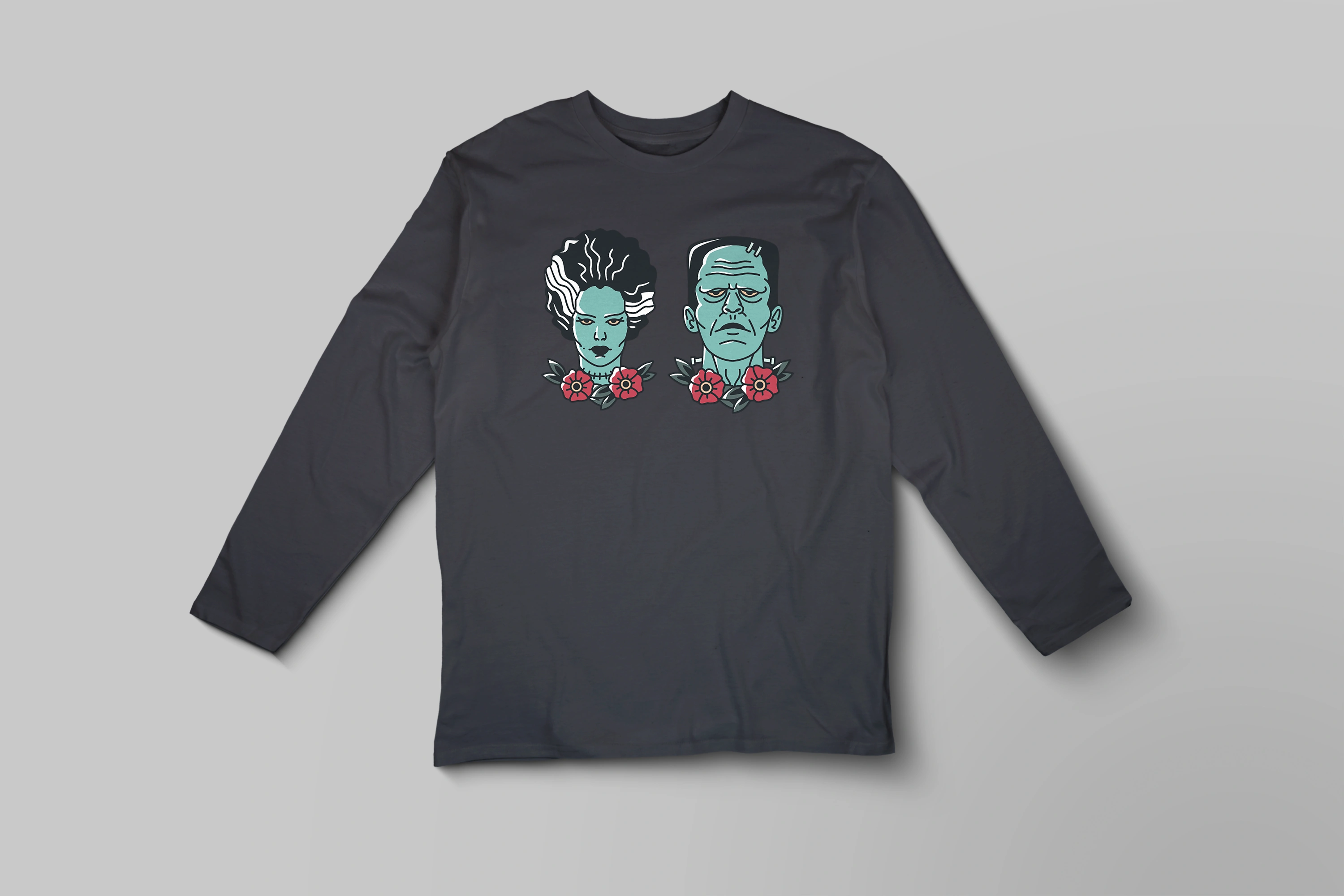 חולצה ארוכה פרנקנשטיין וארוסתו