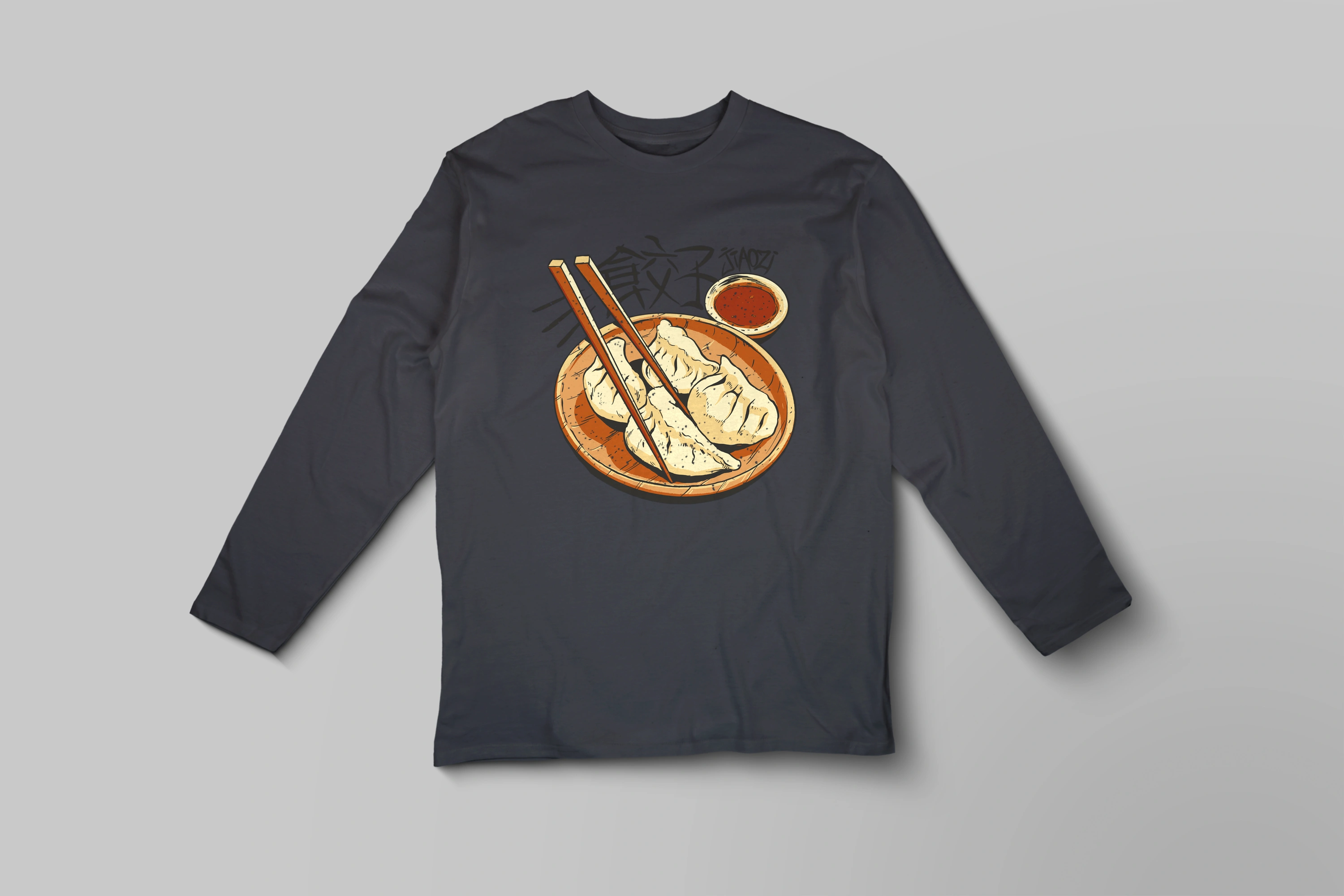 חולצה ארוכה גיוזה בקערה