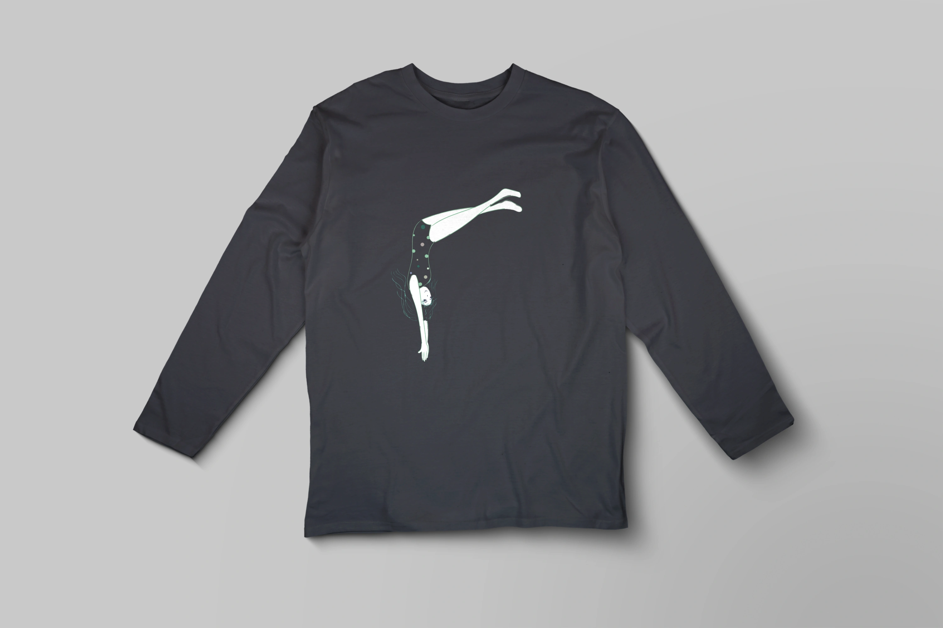 תצוגה חלופית של חולצה ארוכה קפיצת ראש